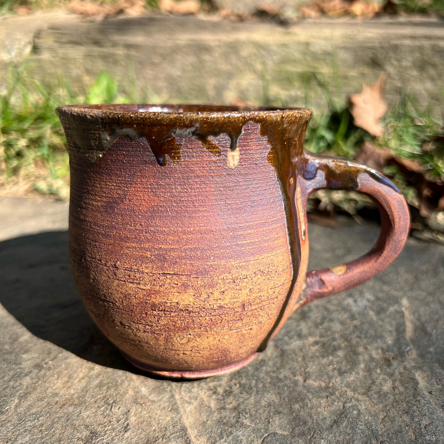 Handmade Pottery Facejug Coffee Mug