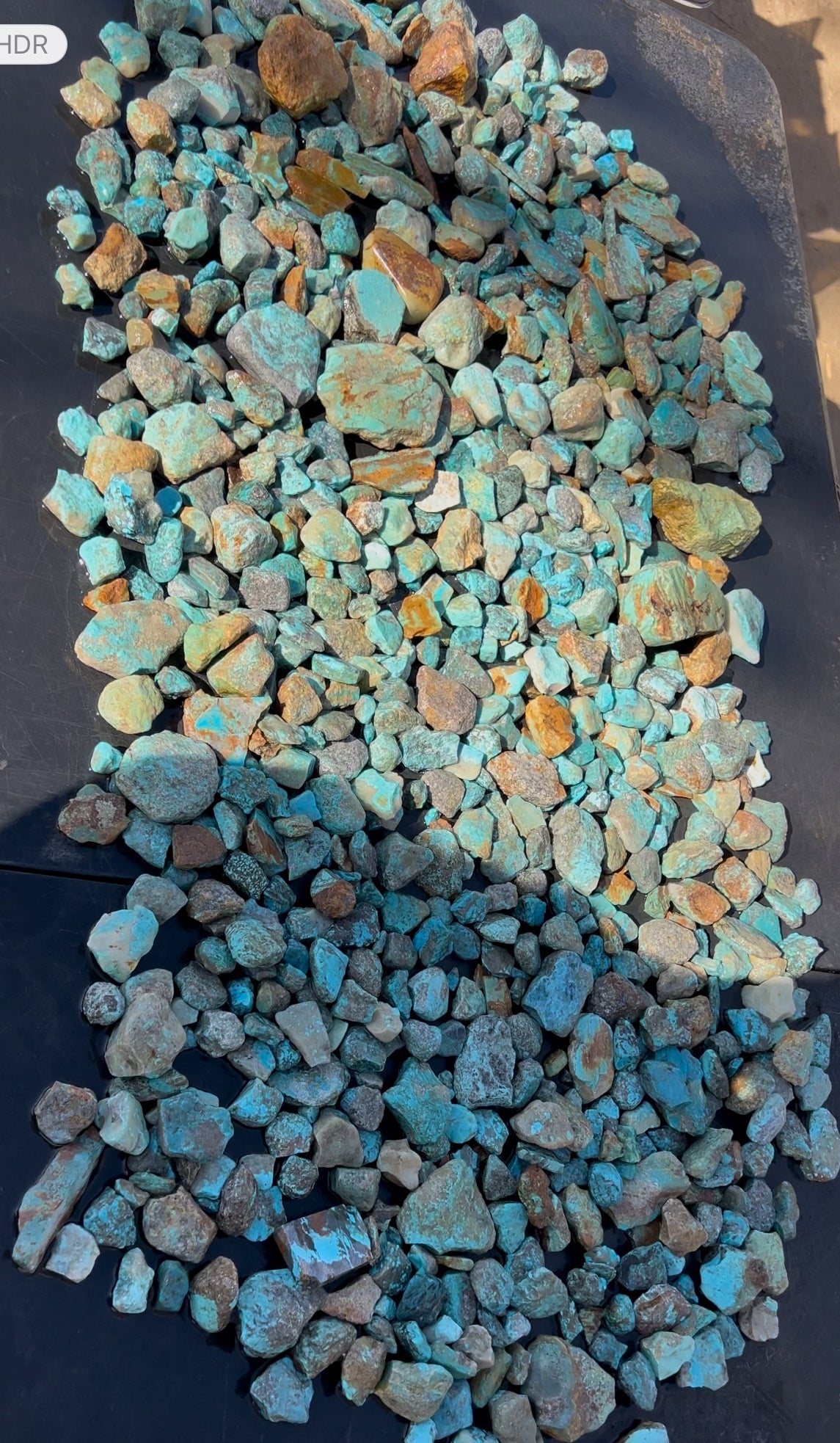 10 Pound Parcel of Rough Turquoise from Kingman, Arizona