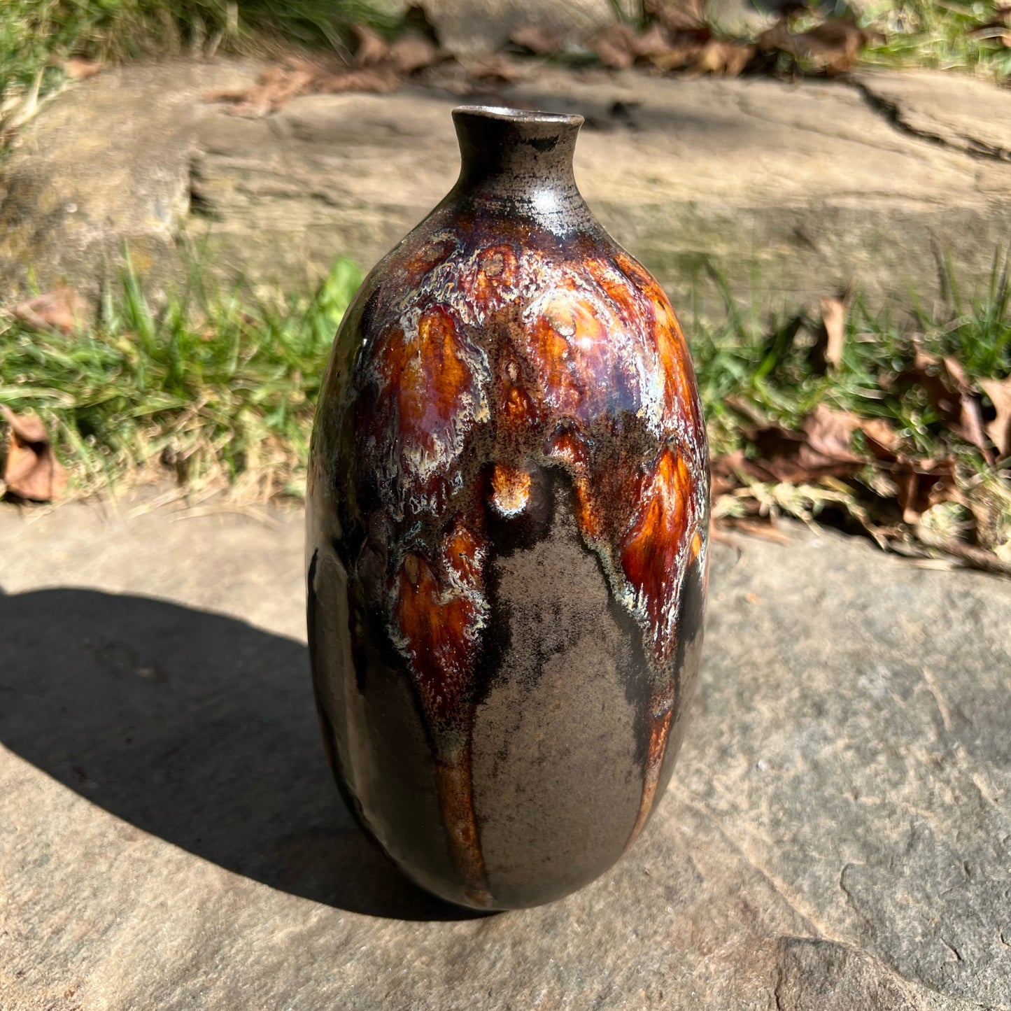 Handmade Pottery Bud Vase