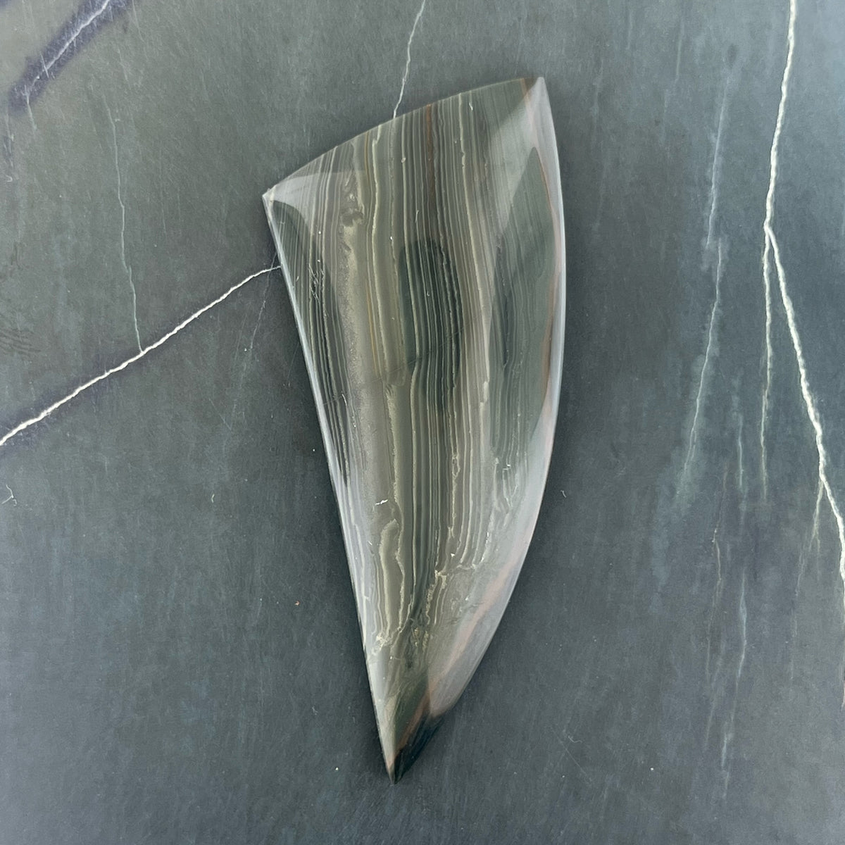 Blue Mountain Jasper Hand Cut Cabochon from Oregon