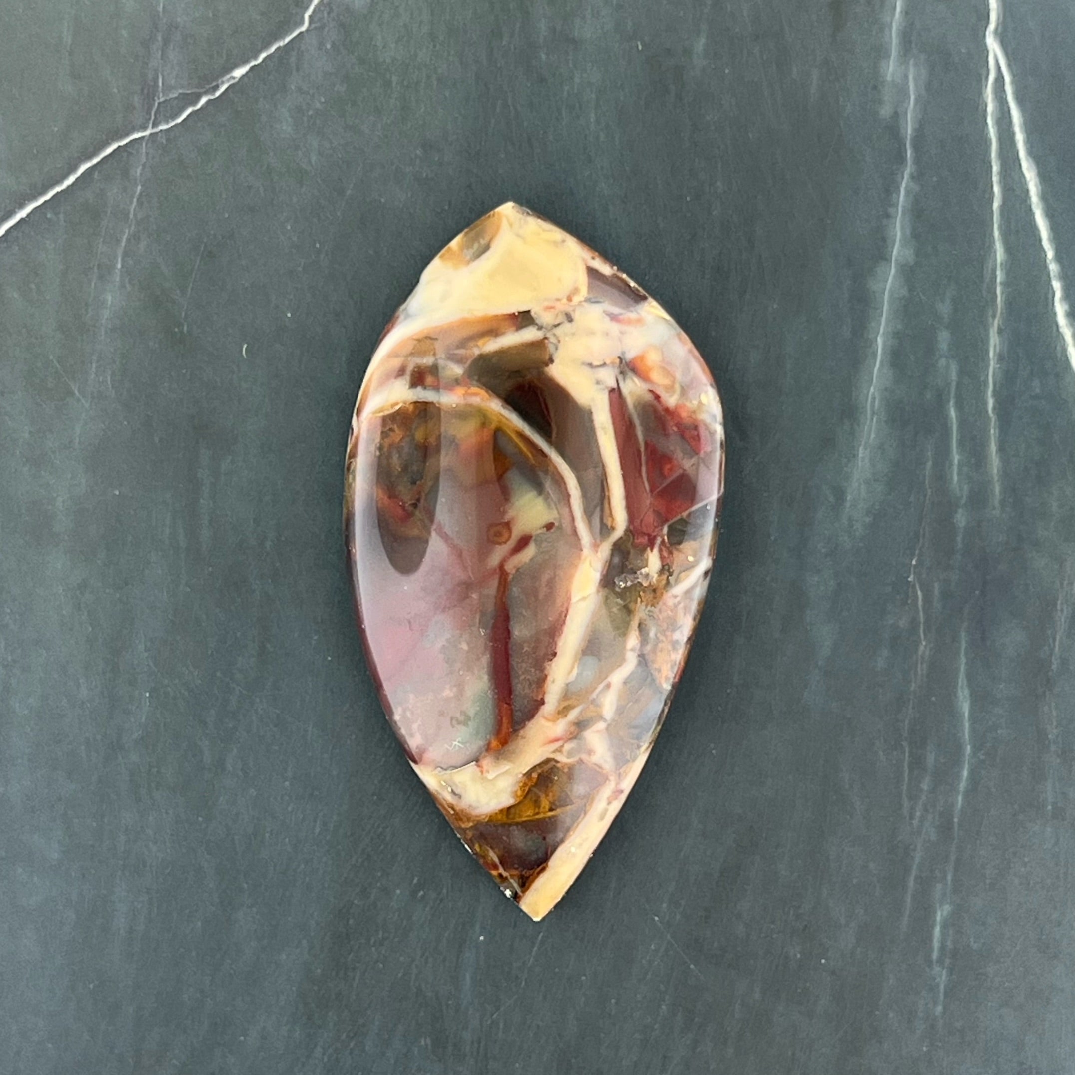Morrisonite Jasper Hand Cut Cabochon from Oregon