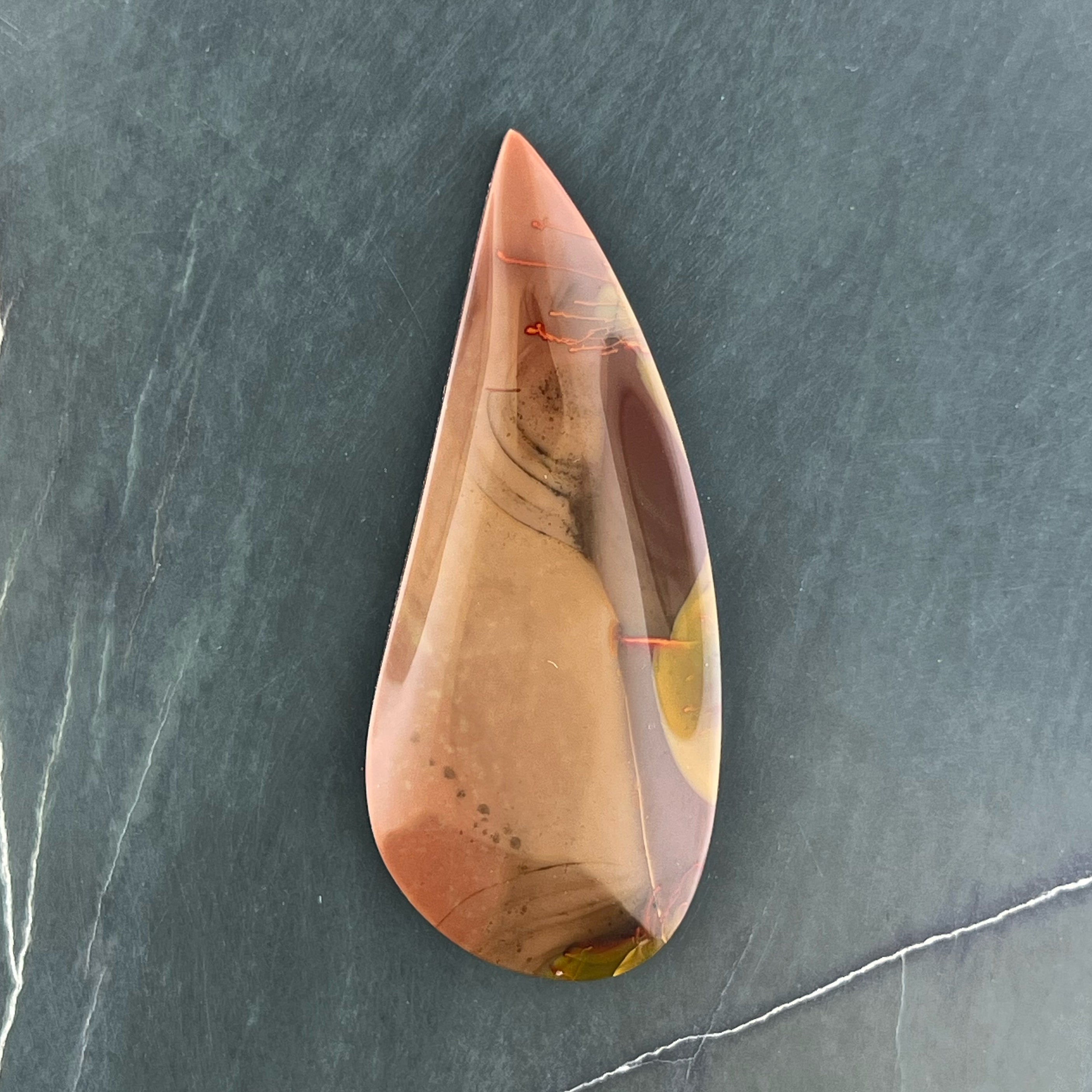 Morrisonite Jasper Hand Cut Cabochon from Oregon