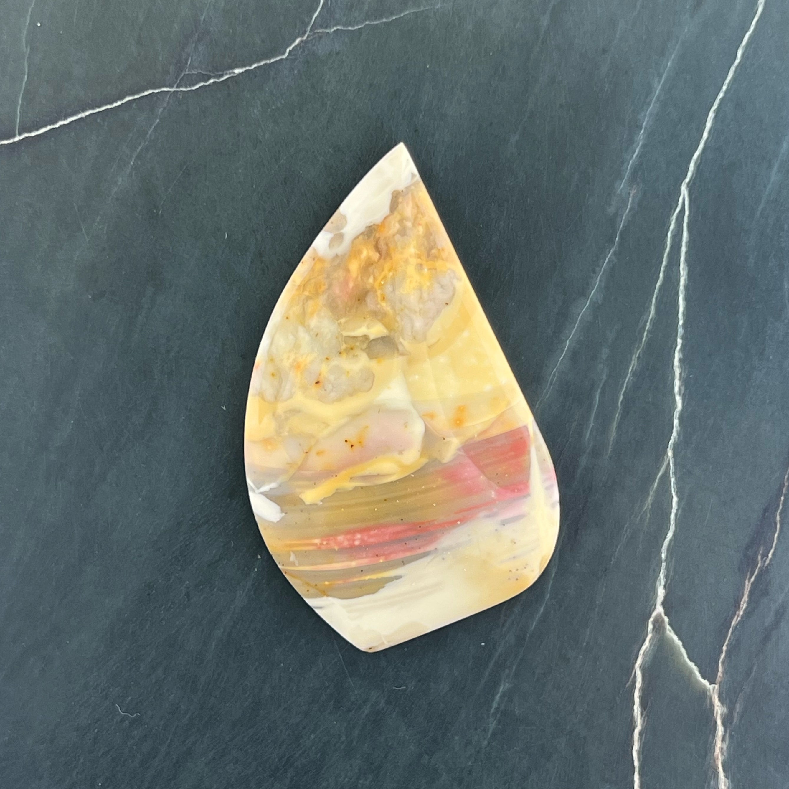 Willow Creek Jasper Hand Cut Cabochon from Idaho