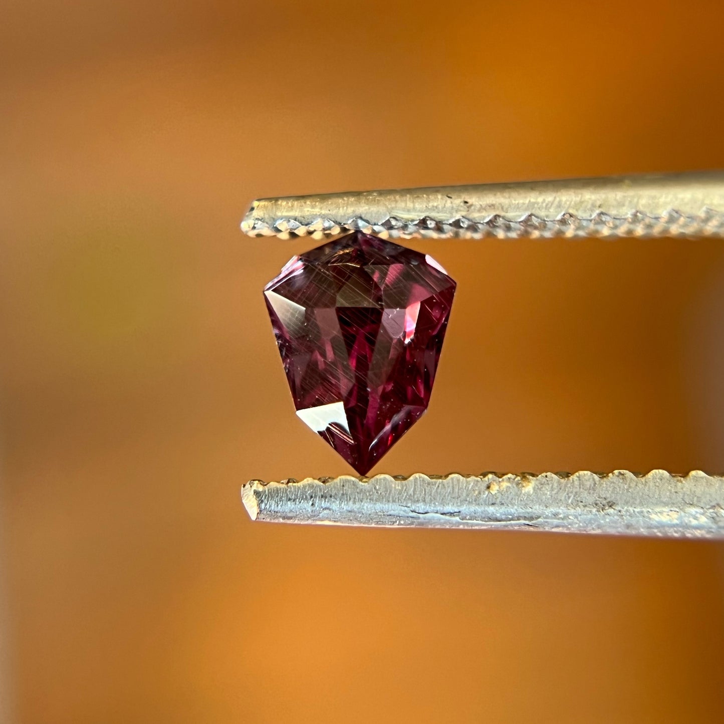 1.22ct Precision Cut Color Change Blue To Purple Garnet Gemstone from Bekily, Madagascar