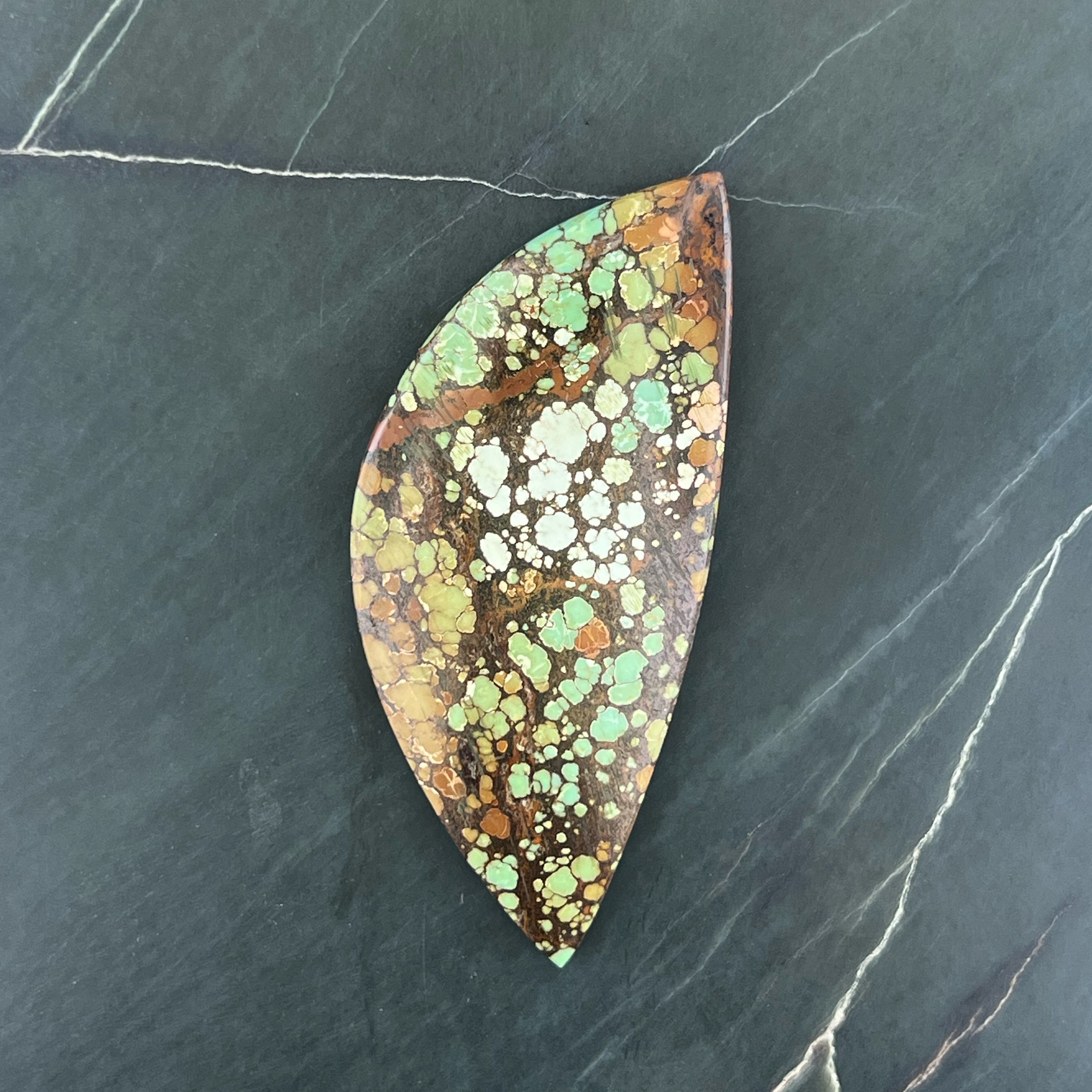 Hubei Turquoise Hand Cut Cabochon
