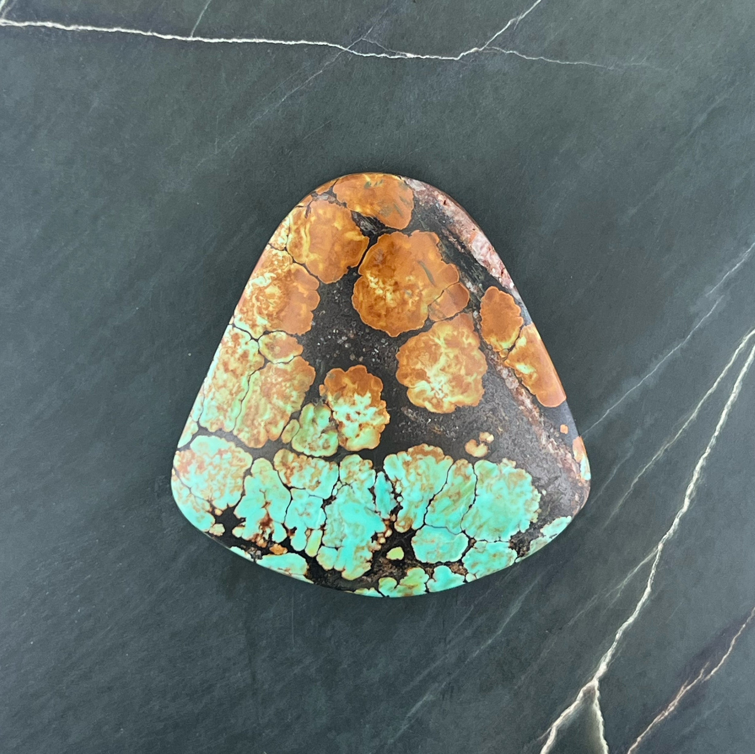Hubei Turquoise Hand Cut Cabochon