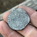 Spanish Pieces of 8 Colonial Coin Replicas – Hand-Cast Sterling Silver Design 3