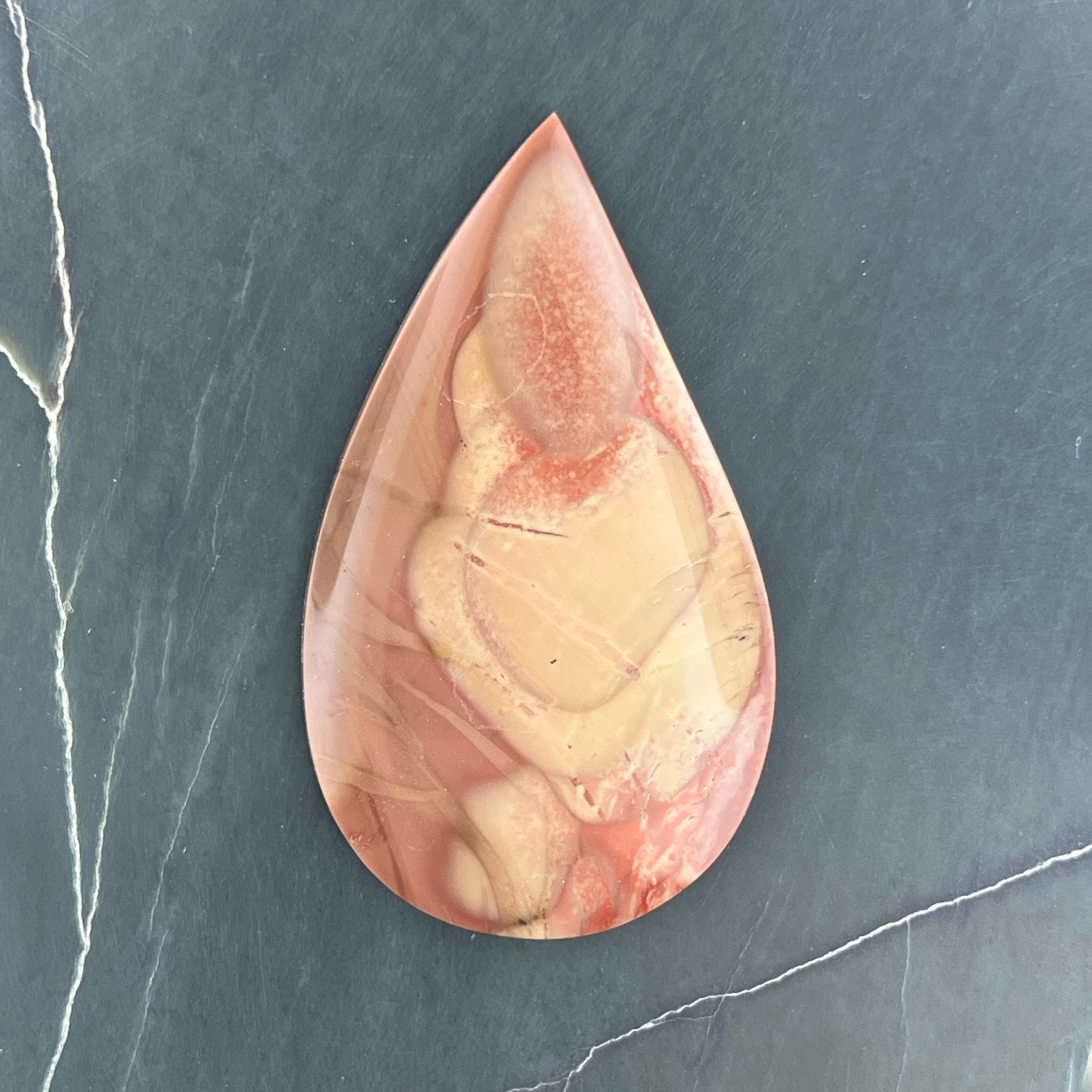 Morrisonite Jasper Hand Cut Cabochon from Oregon
