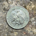 1870 Spain Copper 5 Céntimos – Provisional Government Spanish Colonial Copper Coin