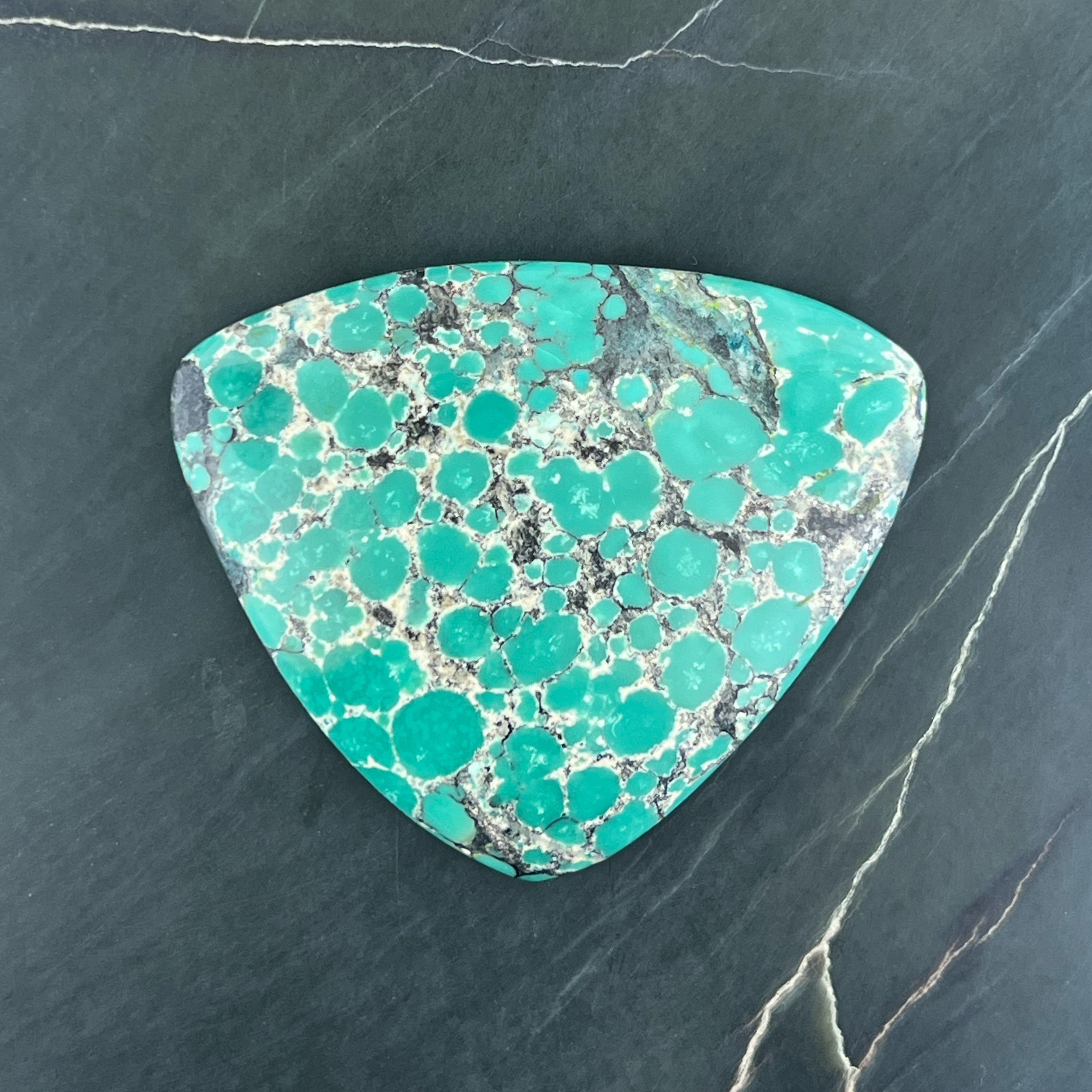 Hubei Turquoise Hand Cut Cabochon