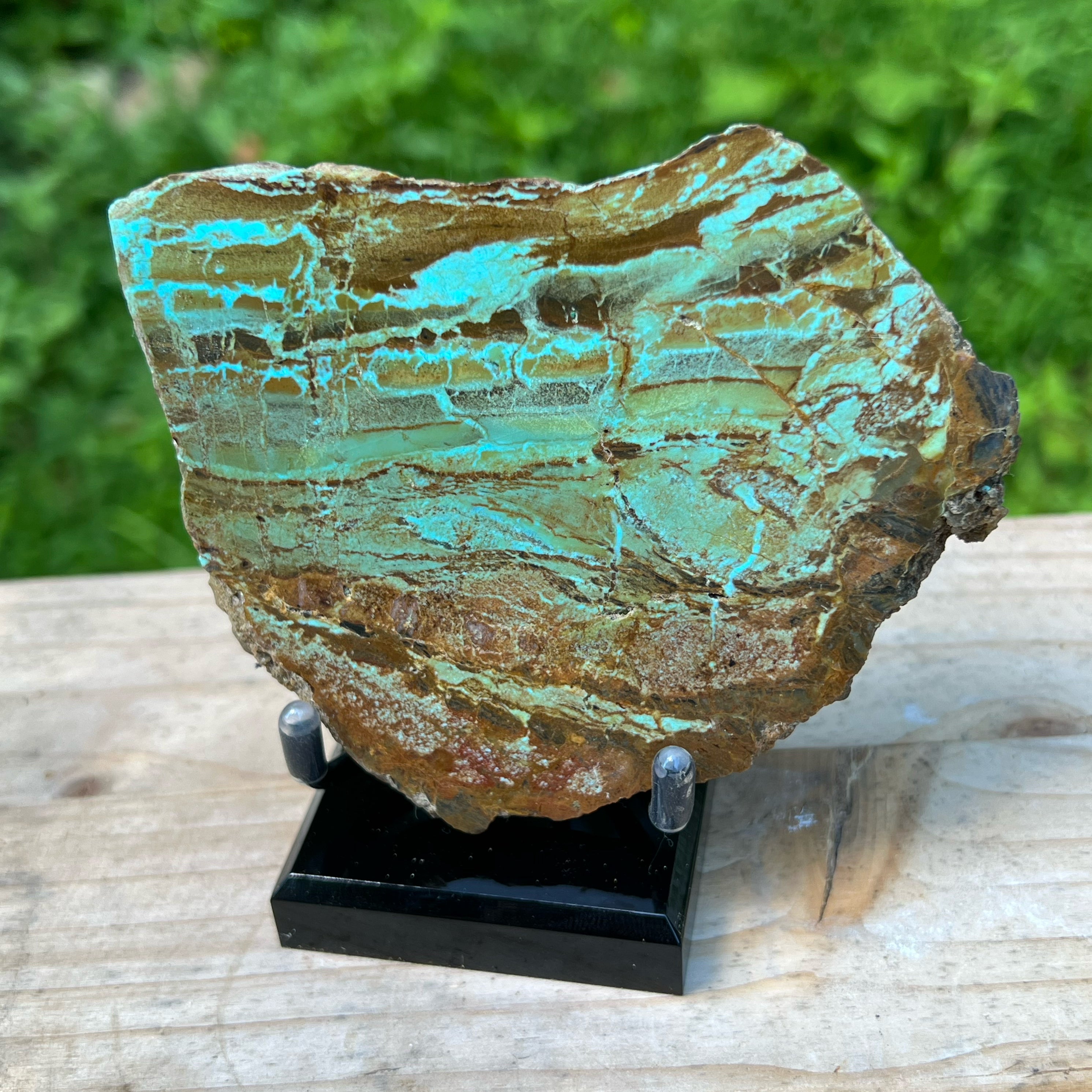 Number 8 Turquoise Polished Display Specimen