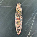 Leopard Skin Ryolite Hand Cut Cabochon