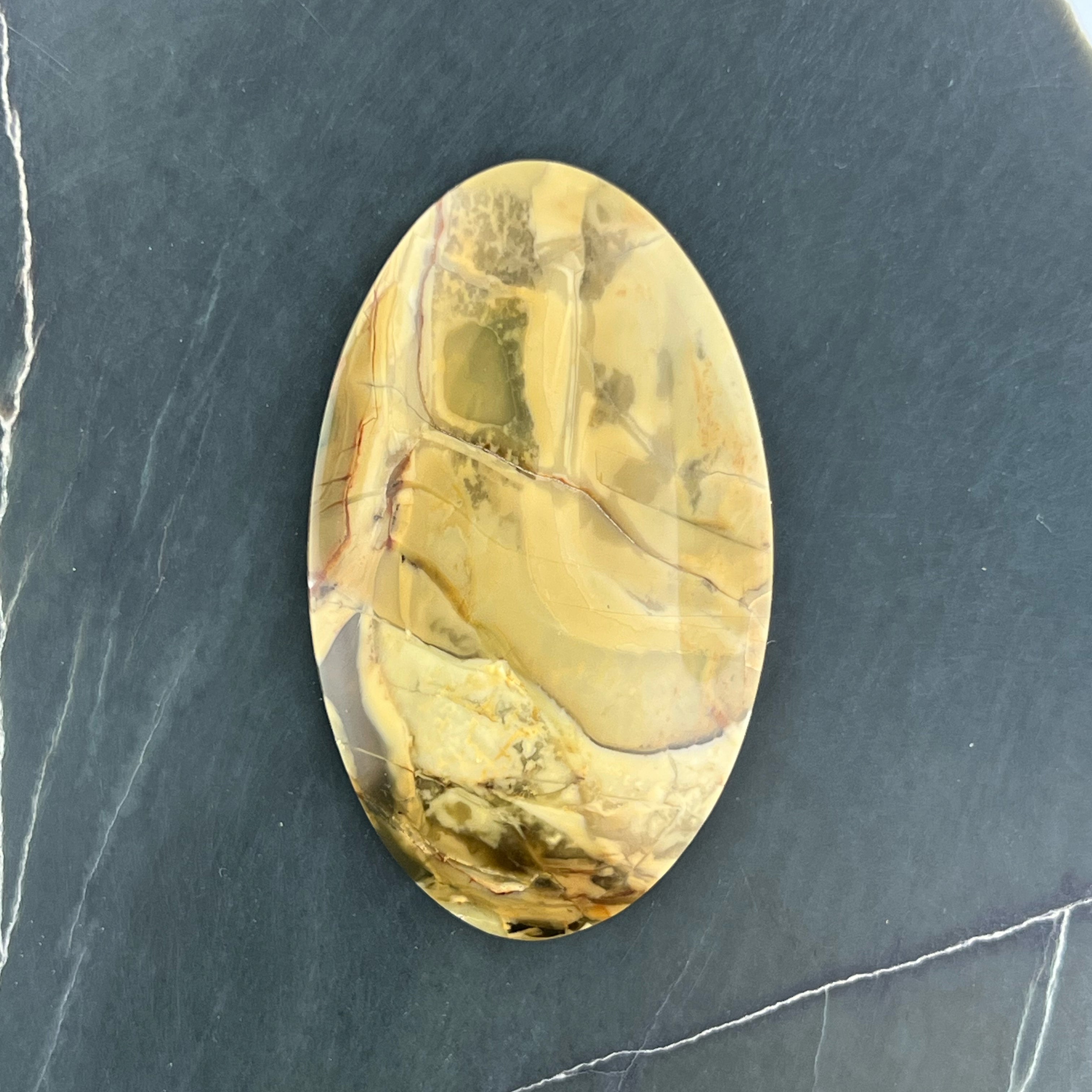 Morrisonite Jasper Hand Cut Cabochon from Oregon