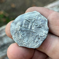 Spanish Pieces of 8 Colonial Coin Replicas – Hand-Cast Sterling Silver Design 1