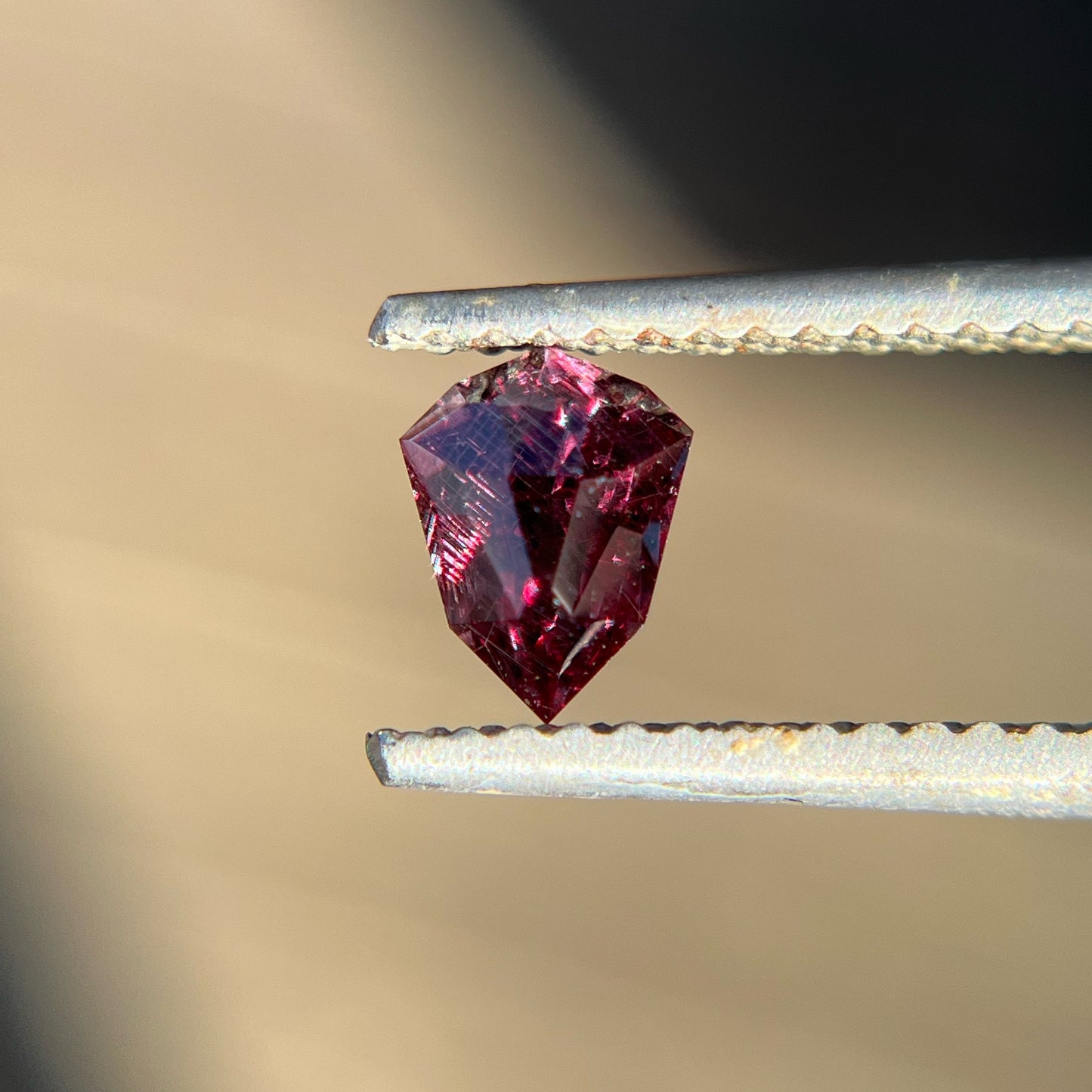 1.22ct Precision Cut Color Change Blue To Purple Garnet Gemstone from Bekily, Madagascar