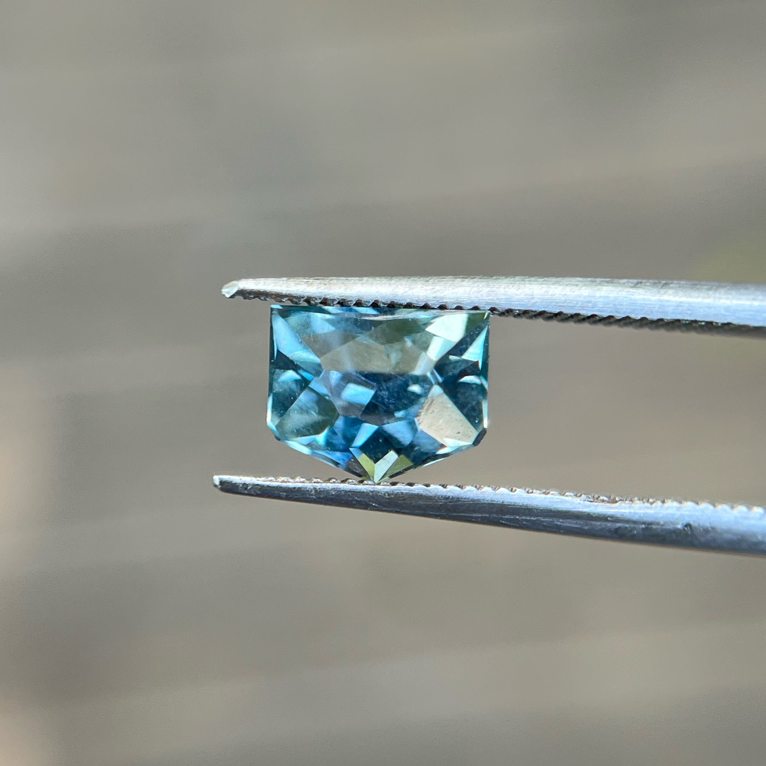 1.7ct Precision Cut Sapphire Gemstone from Montana