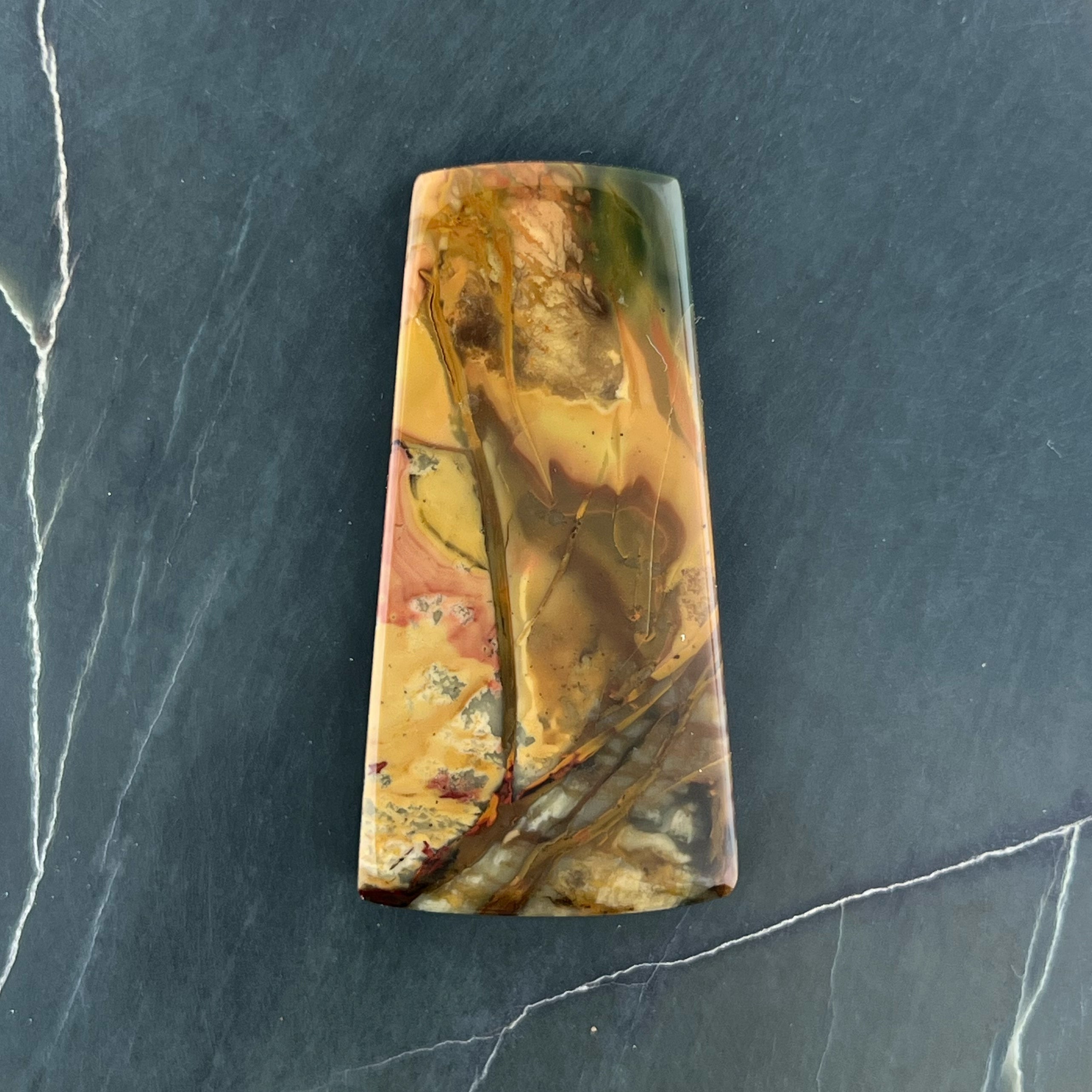 Morrisonite Jasper Hand Cut Cabochon from Oregon