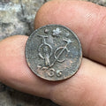 1736 Dutch East India Company (VOC) Copper 1 Duit Colonial Copper Coin