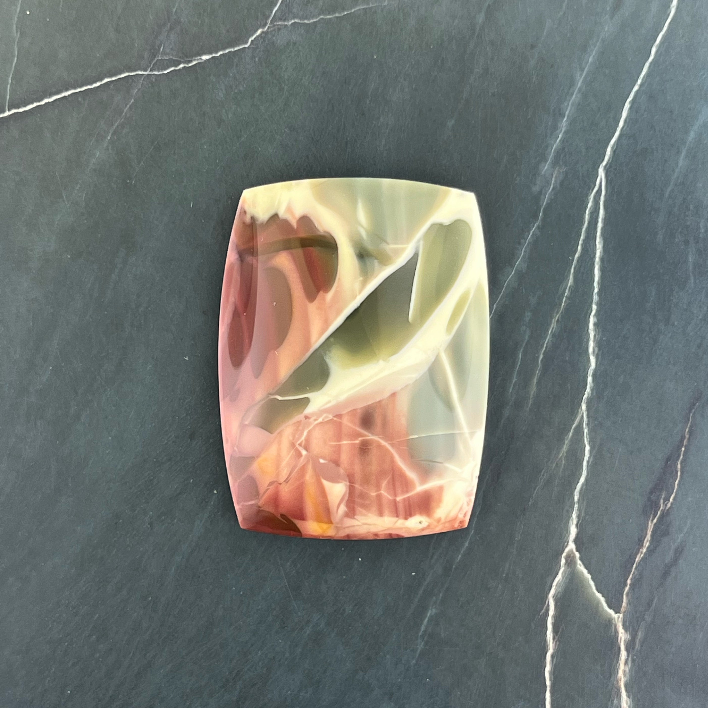 Willow Creek Jasper Hand Cut Cabochon from Idaho