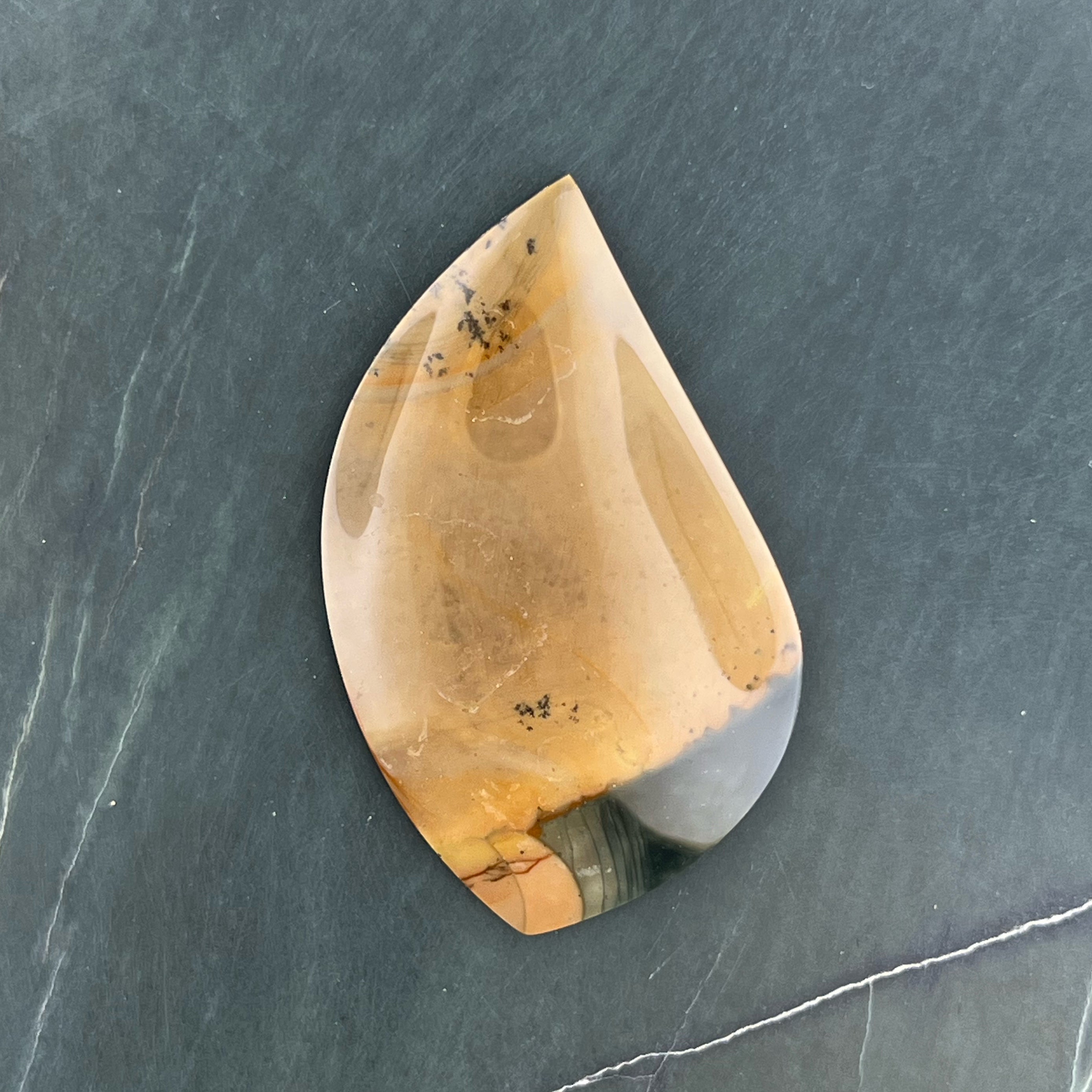 Morrisonite Jasper Hand Cut Cabochon from Oregon
