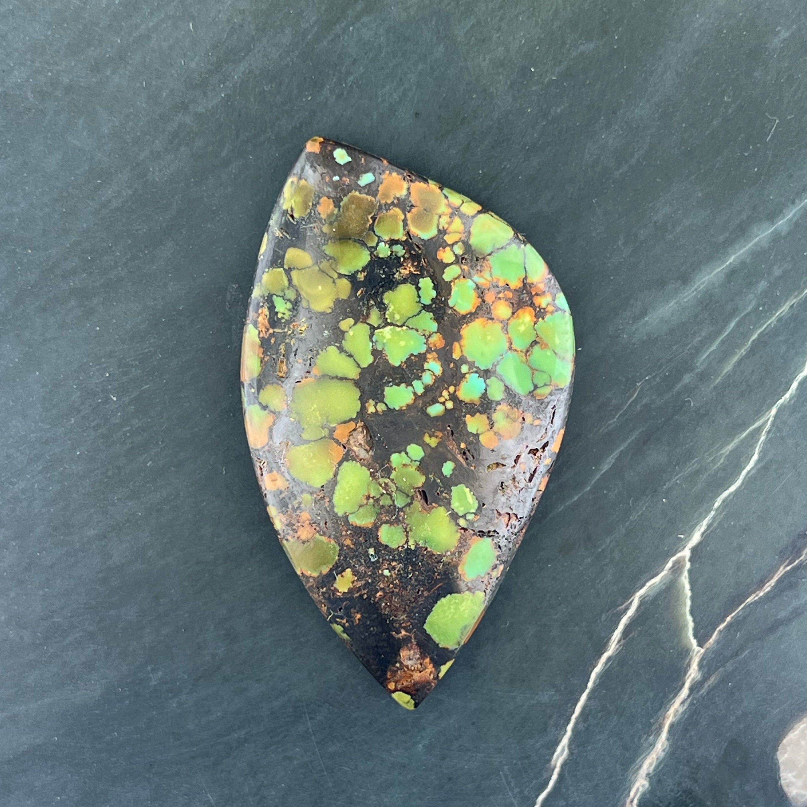Hubei Turquoise Hand Cut Cabochon