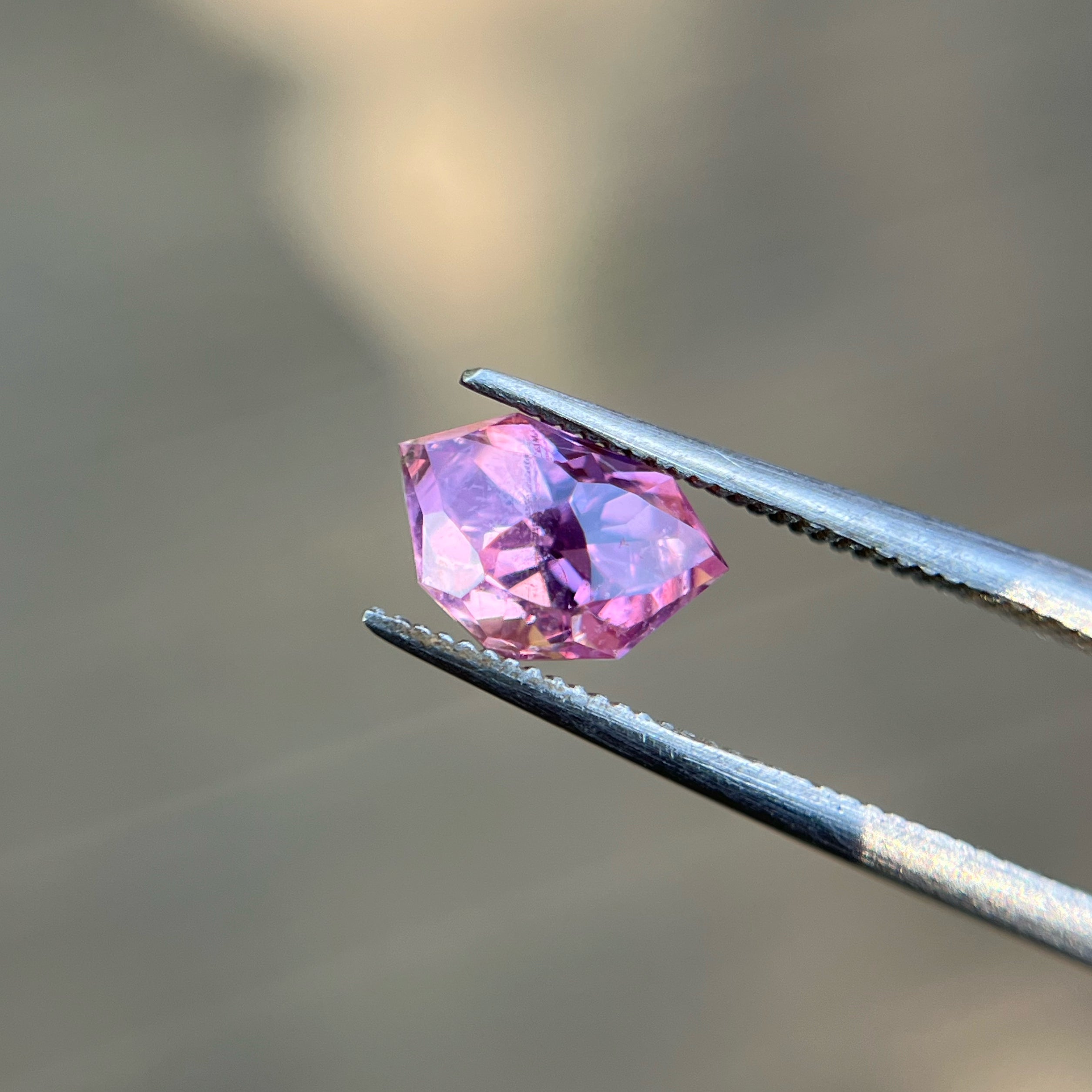 1.3ct Precision Cut Sapphire Gemstone from Umba Valley, Tanzania