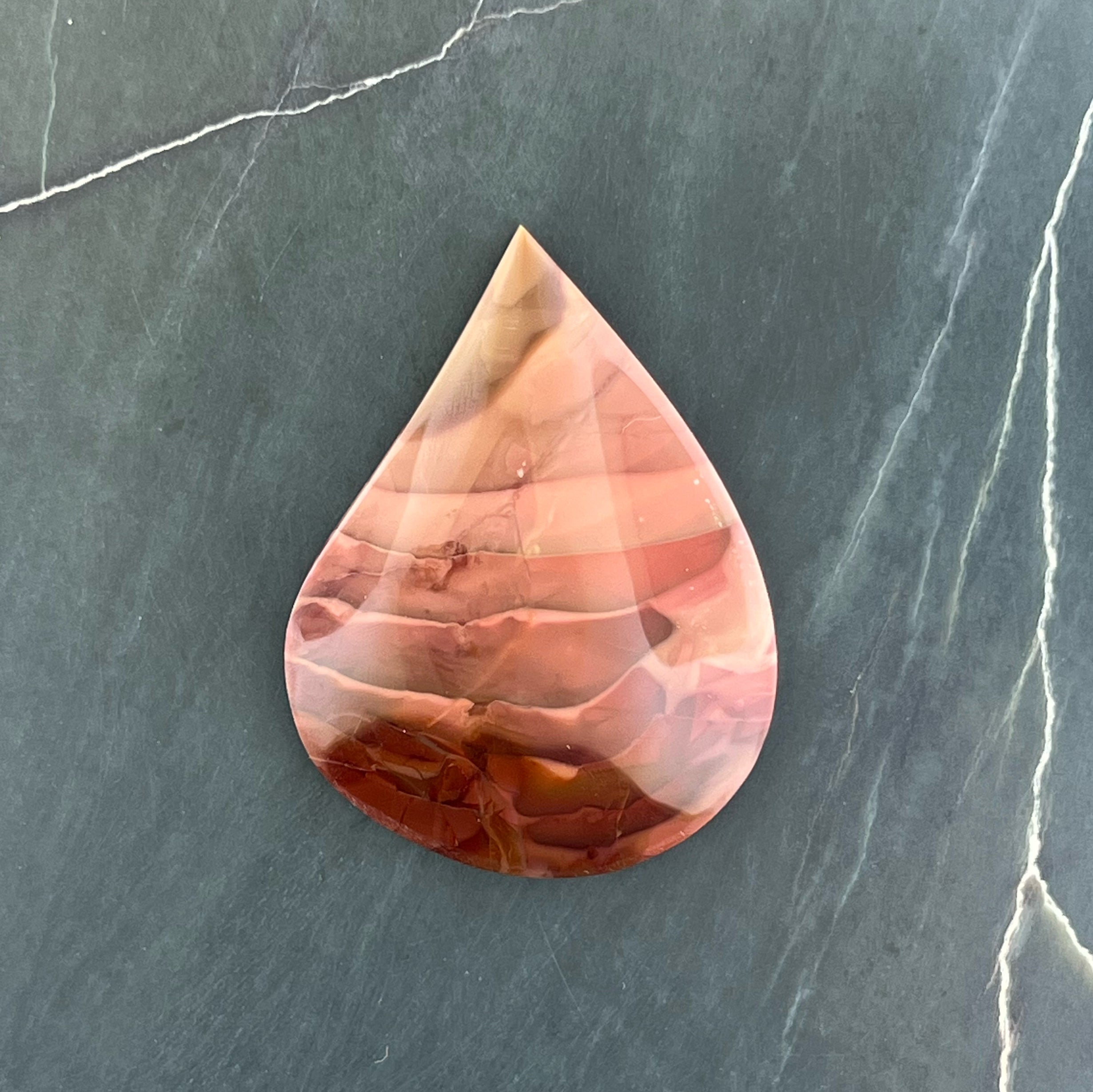 Willow Creek Jasper Hand Cut Cabochon from Idaho