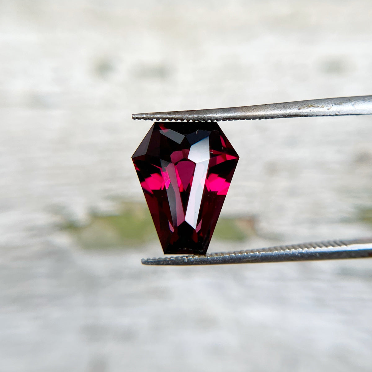 4.5ct Precision Cut Garnet Gemstone from Tanzania