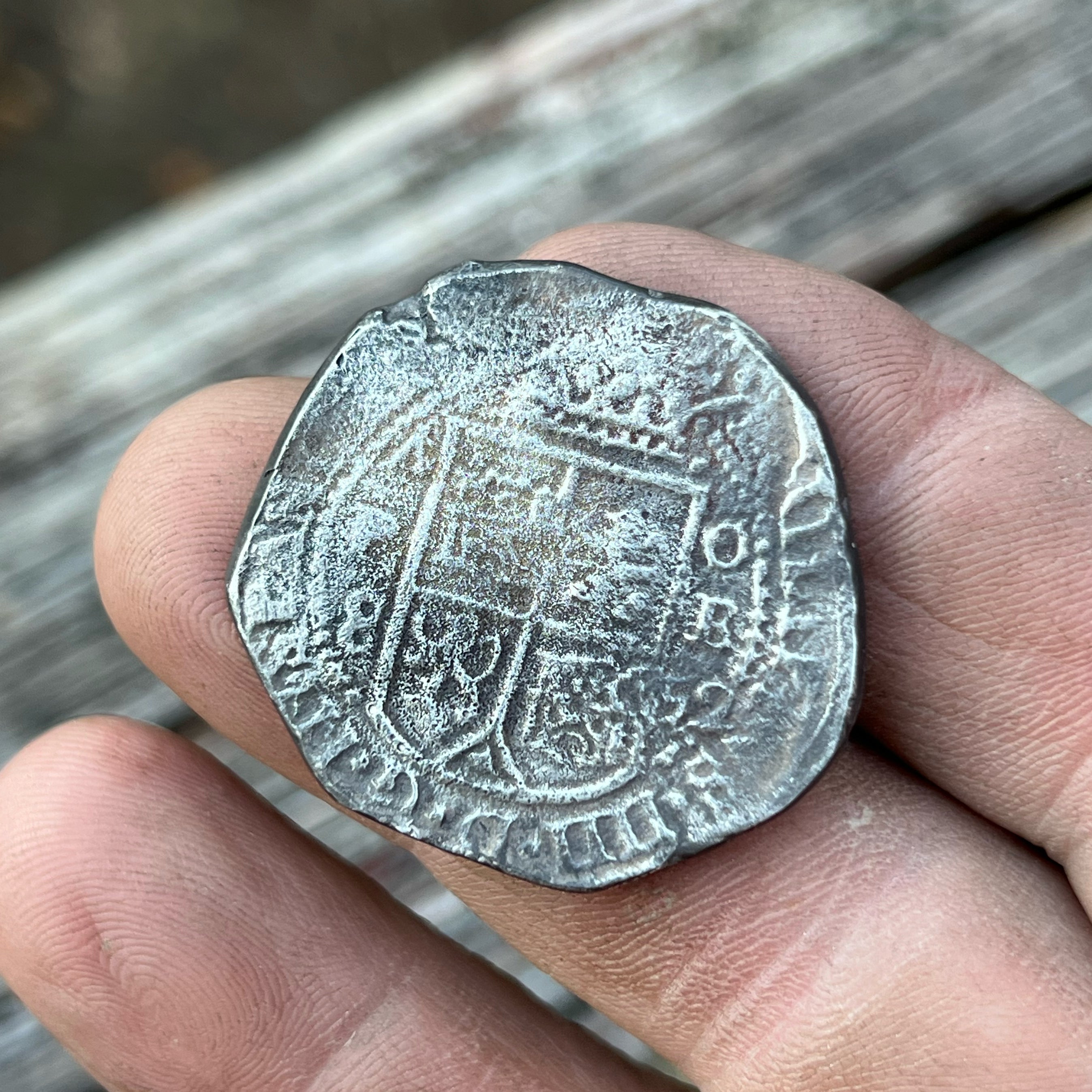 Spanish Pieces of 8 Colonial Coin Replicas – Hand-Cast Sterling Silver Design 2