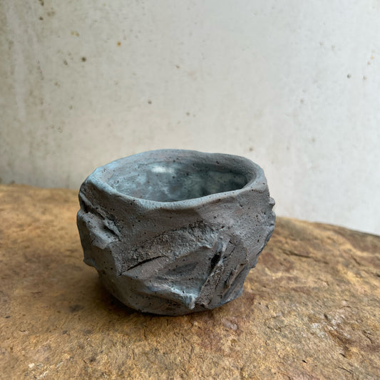 Handmade Pottery Kurinuki Style Cup