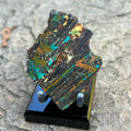 Polychrome Hubei Ribbon Turquoise Face Polished Display Specimen