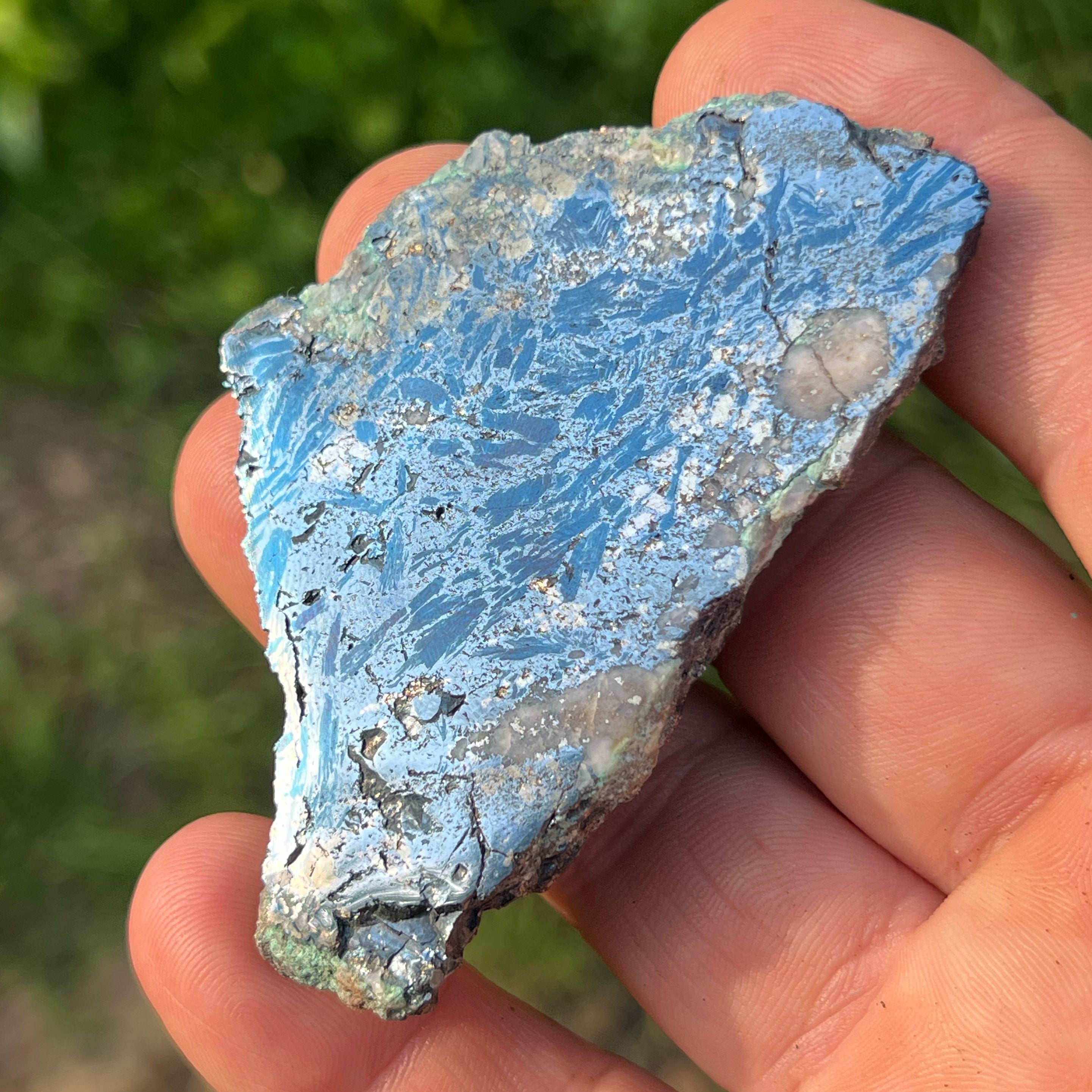 Covellite from Montana Polished Display Specimen