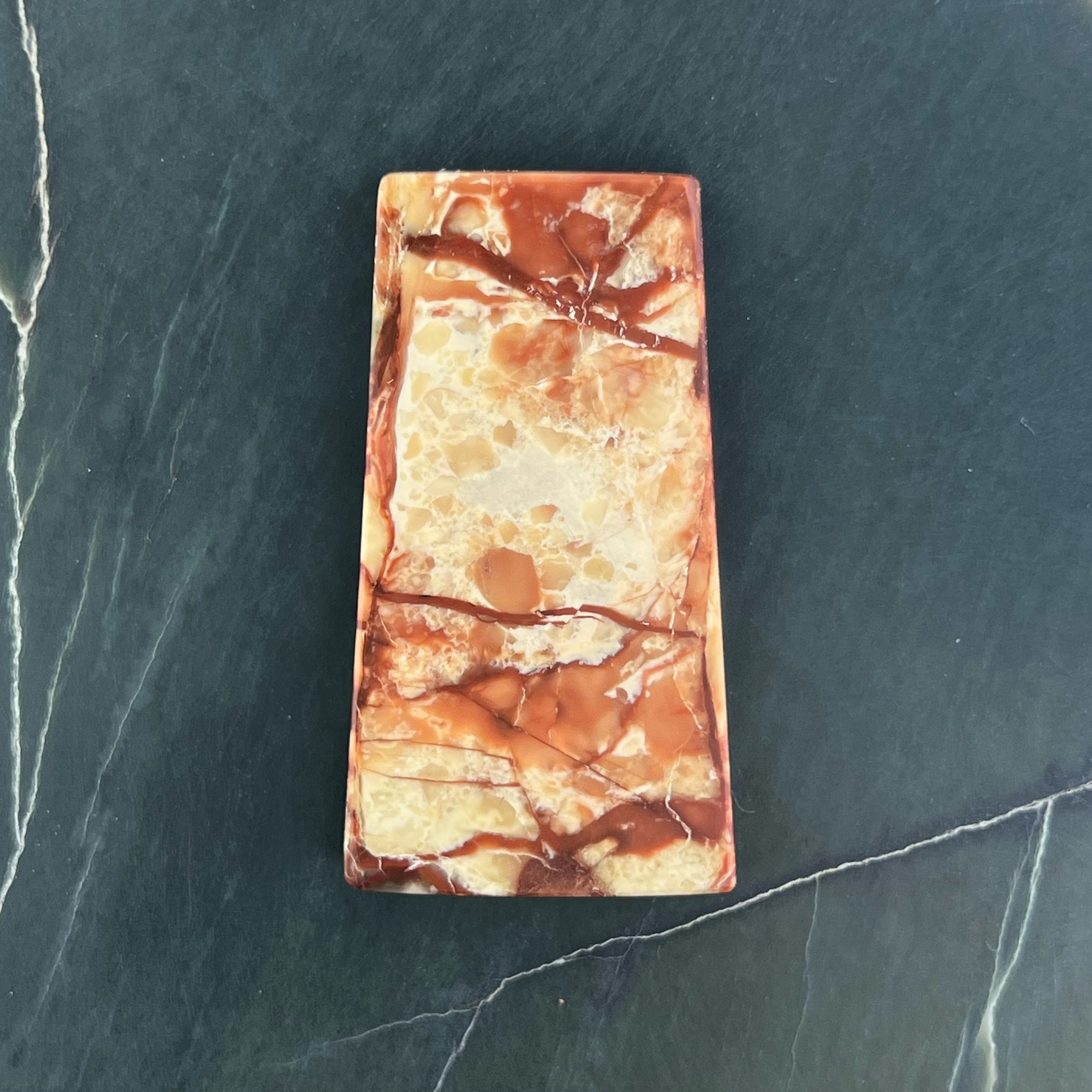 Morrisonite Jasper Hand Cut Cabochon from Oregon