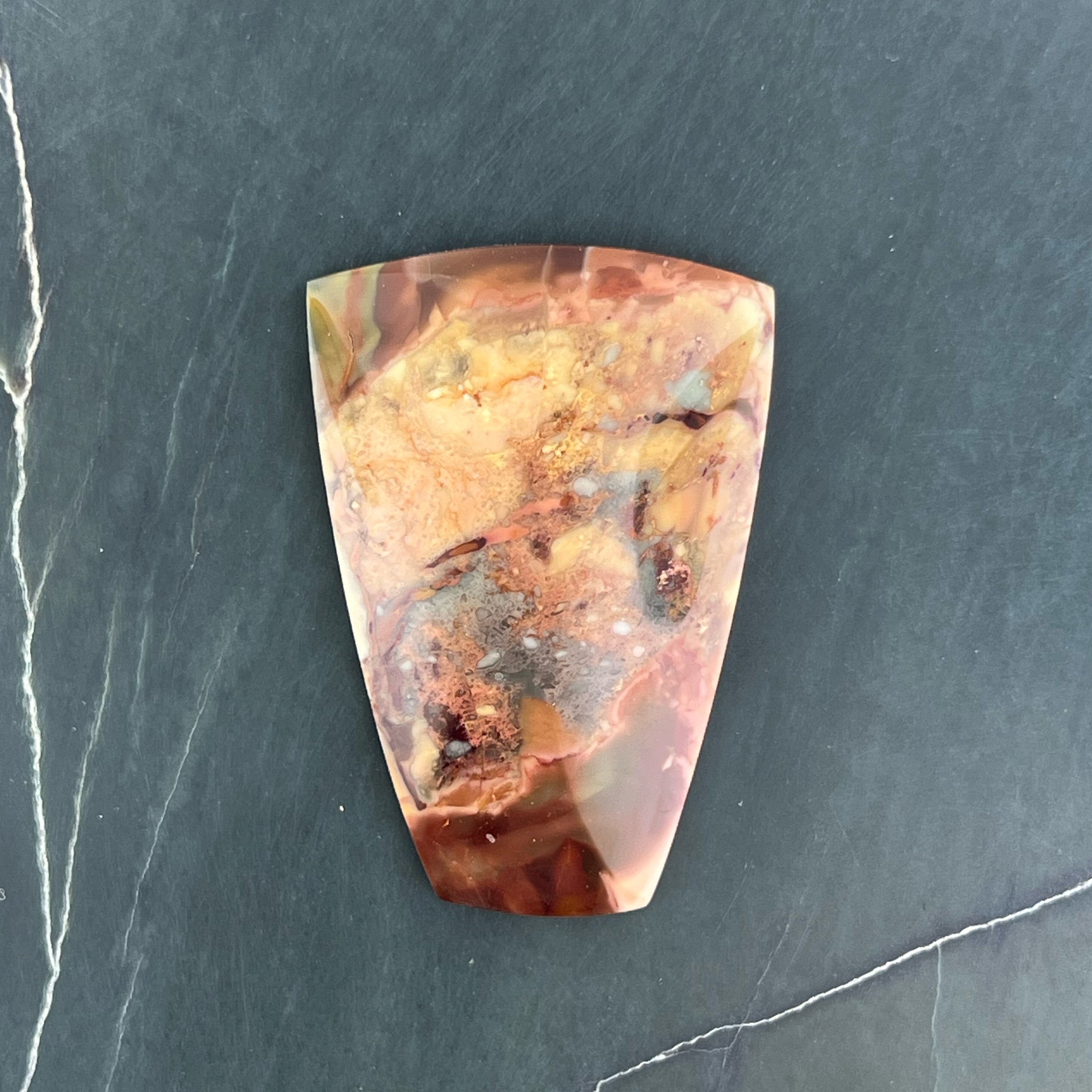 Morrisonite Jasper Hand Cut Cabochon from Oregon