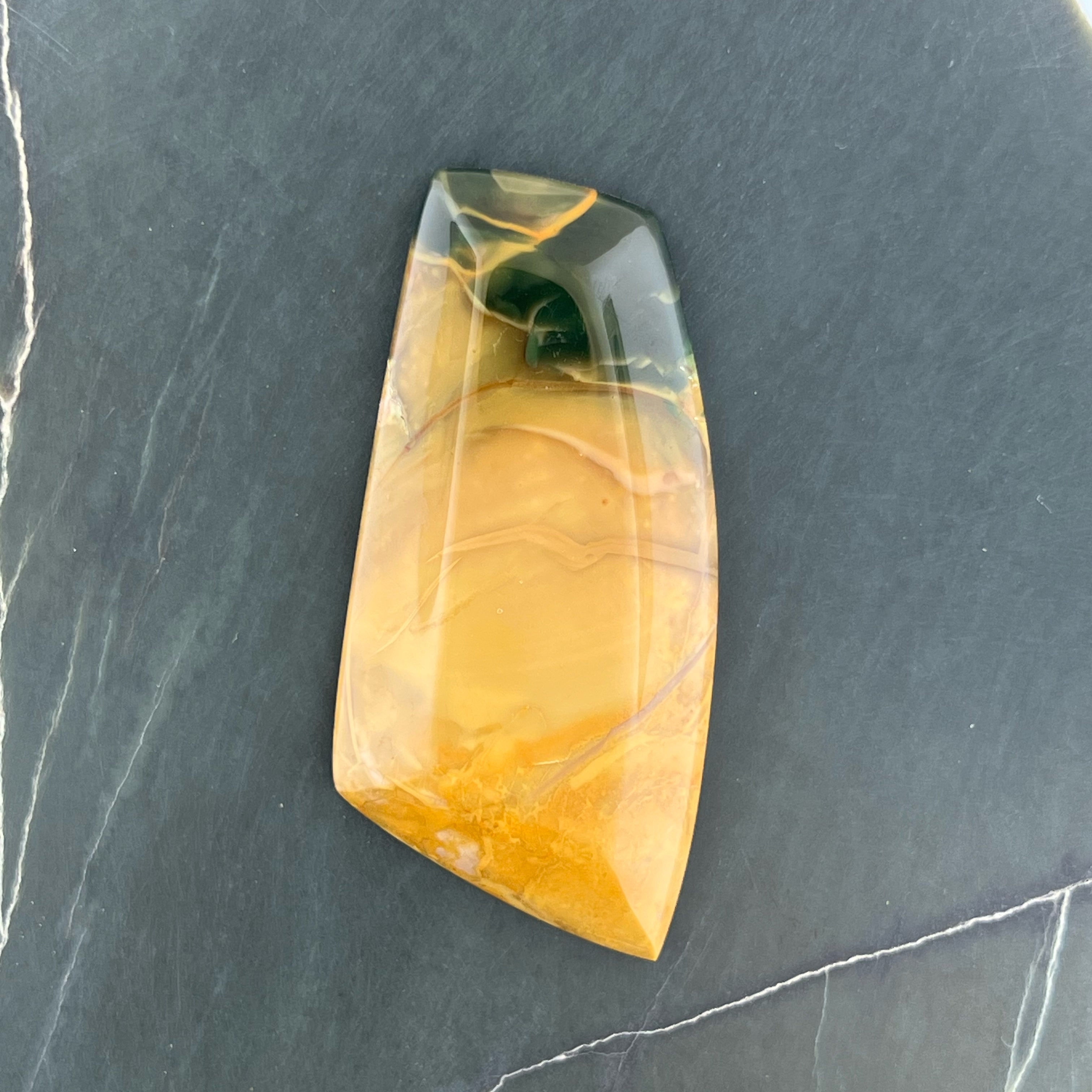 Morrisonite Jasper Hand Cut Cabochon from Oregon