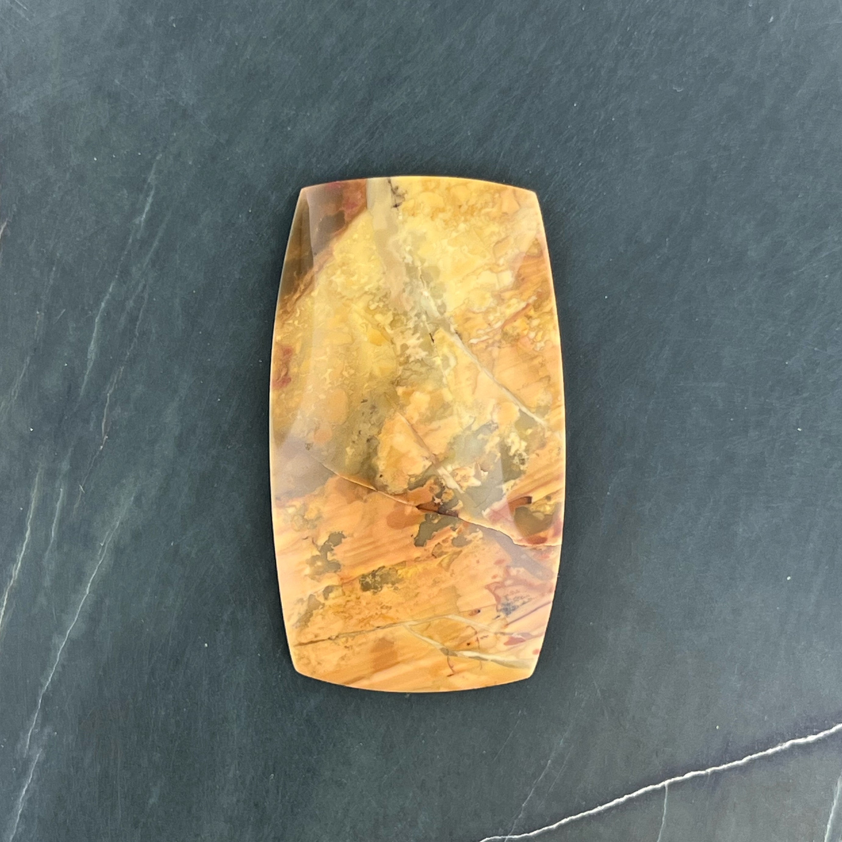Morrisonite Jasper Hand Cut Cabochon from Oregon
