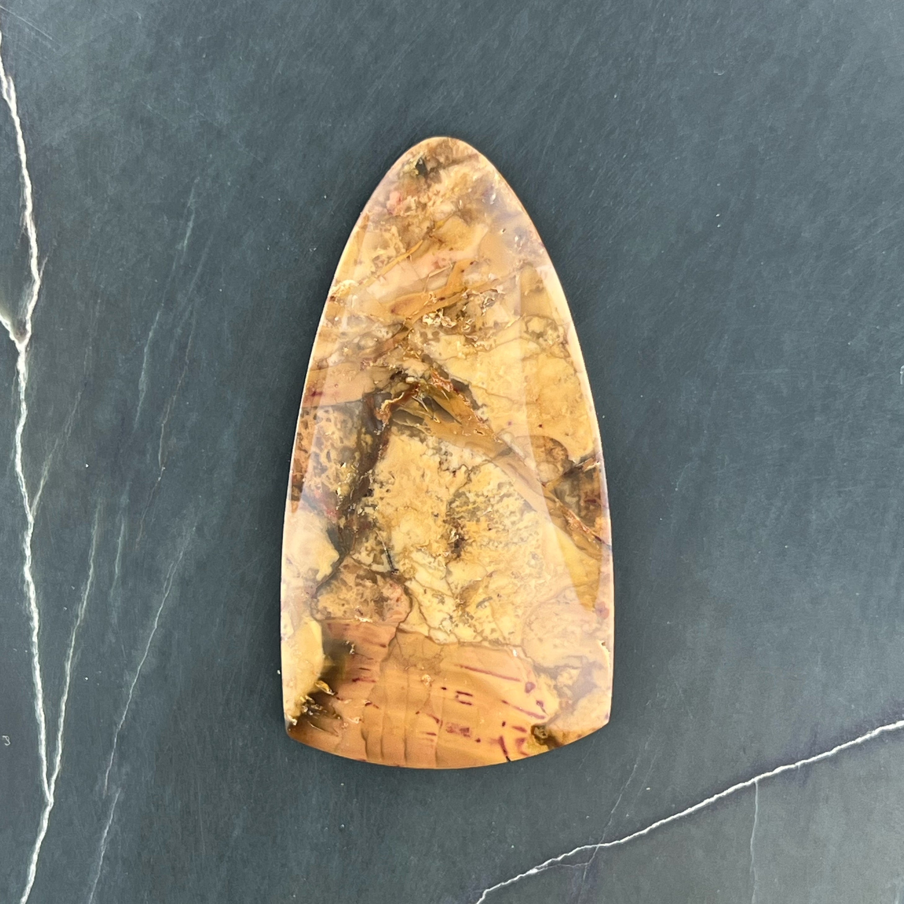 Morrisonite Jasper Hand Cut Cabochon from Oregon