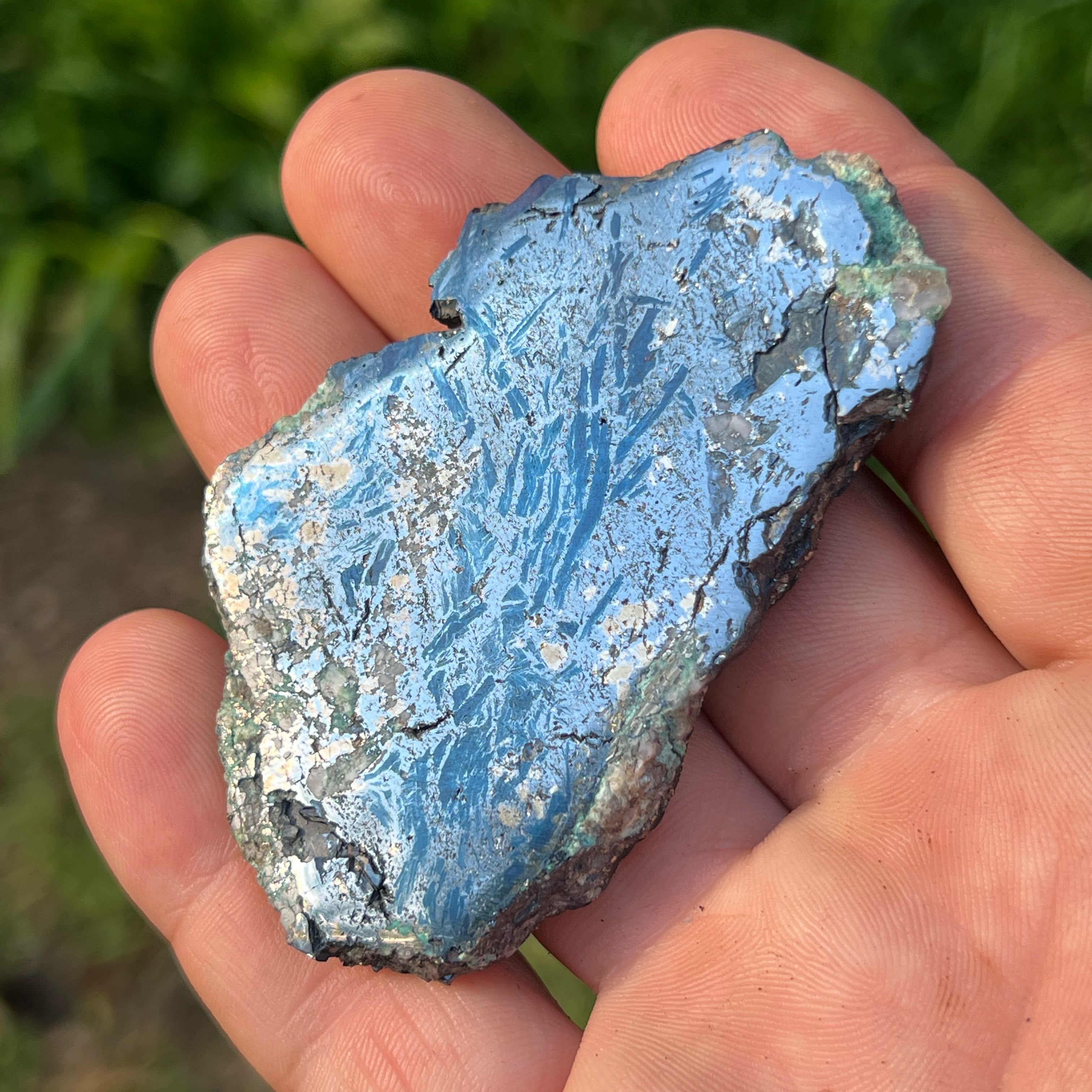 Covellite from Montana Polished Display Specimen