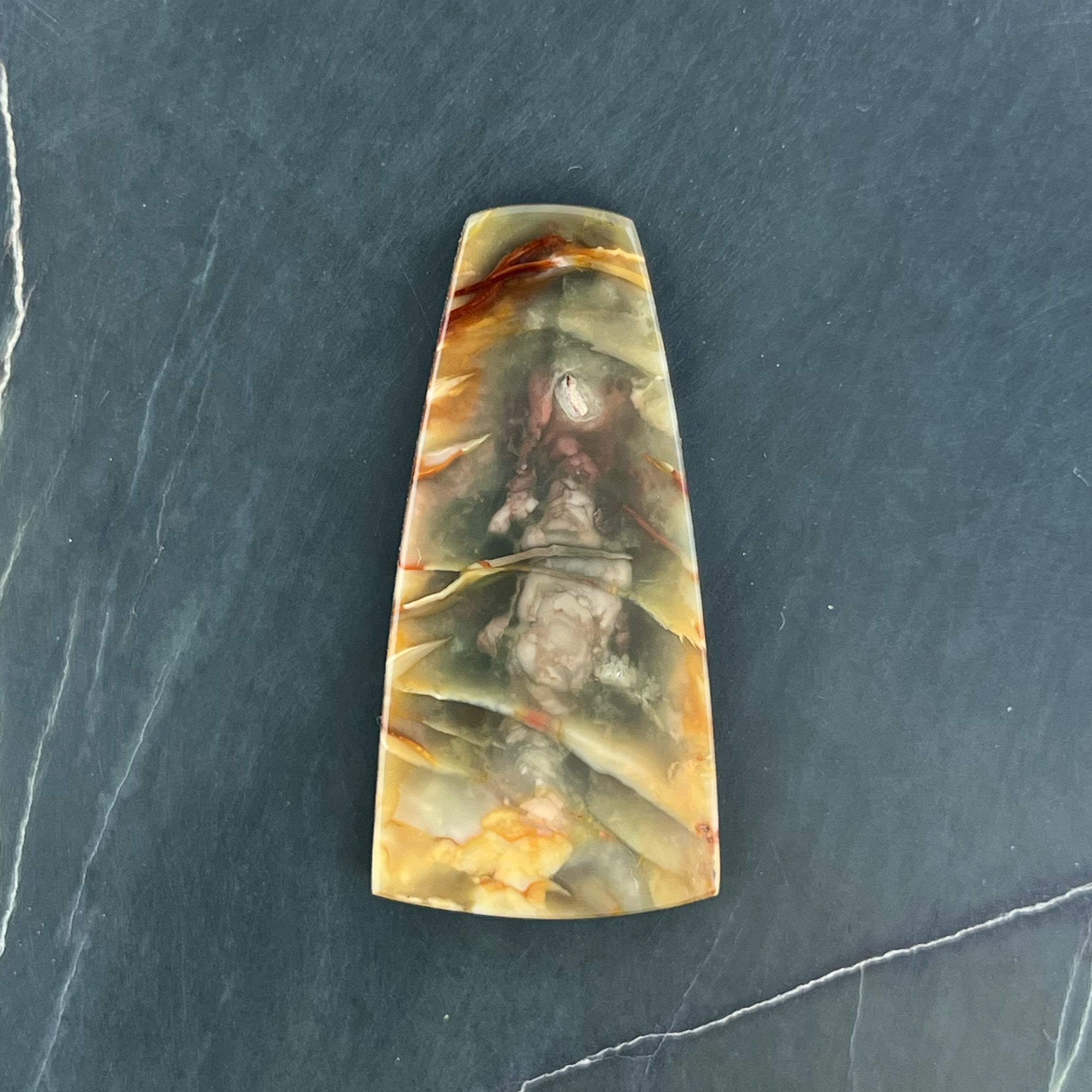 Morrisonite Jasper Hand Cut Cabochon from Oregon