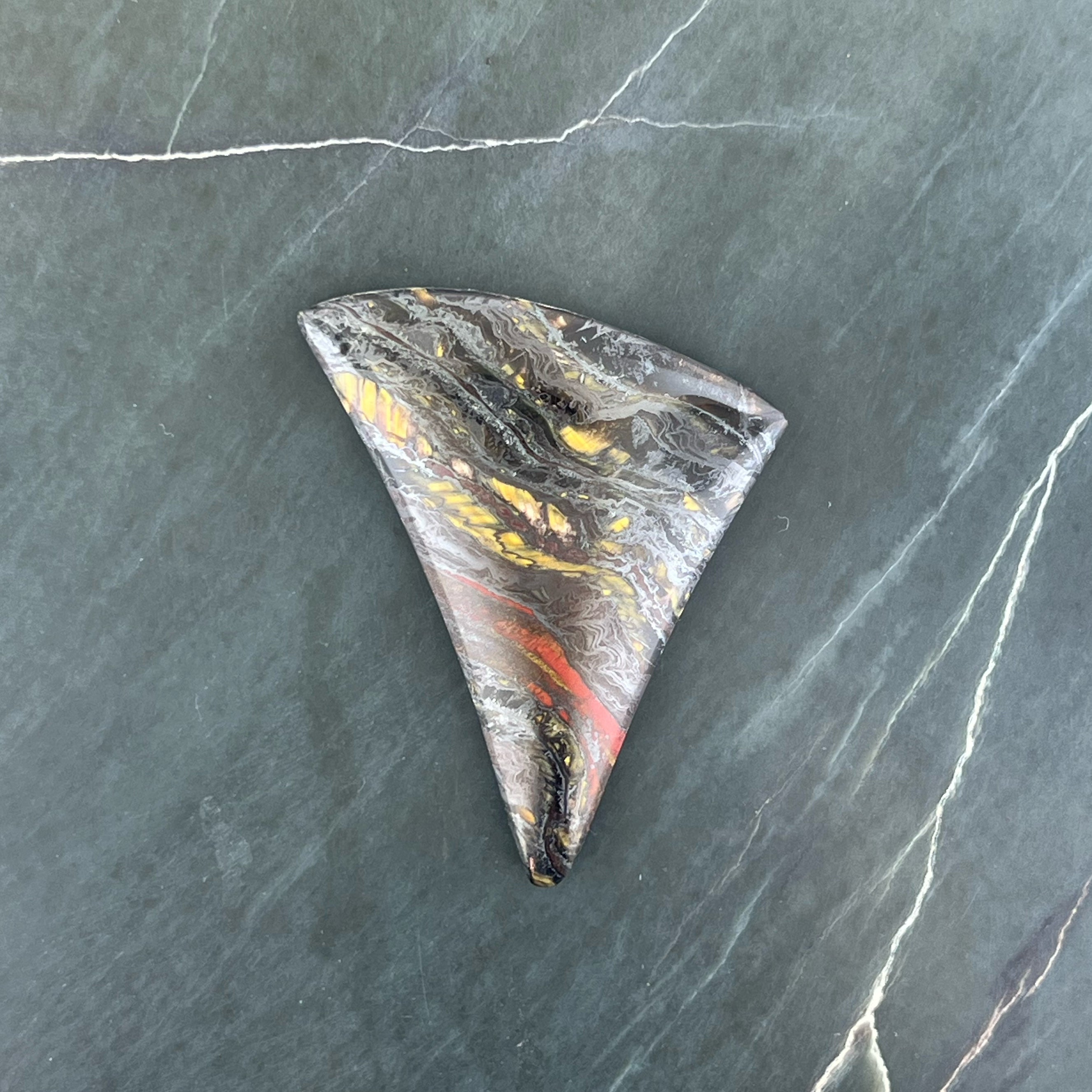 Tiger Iron Hand Cut Cabochon
