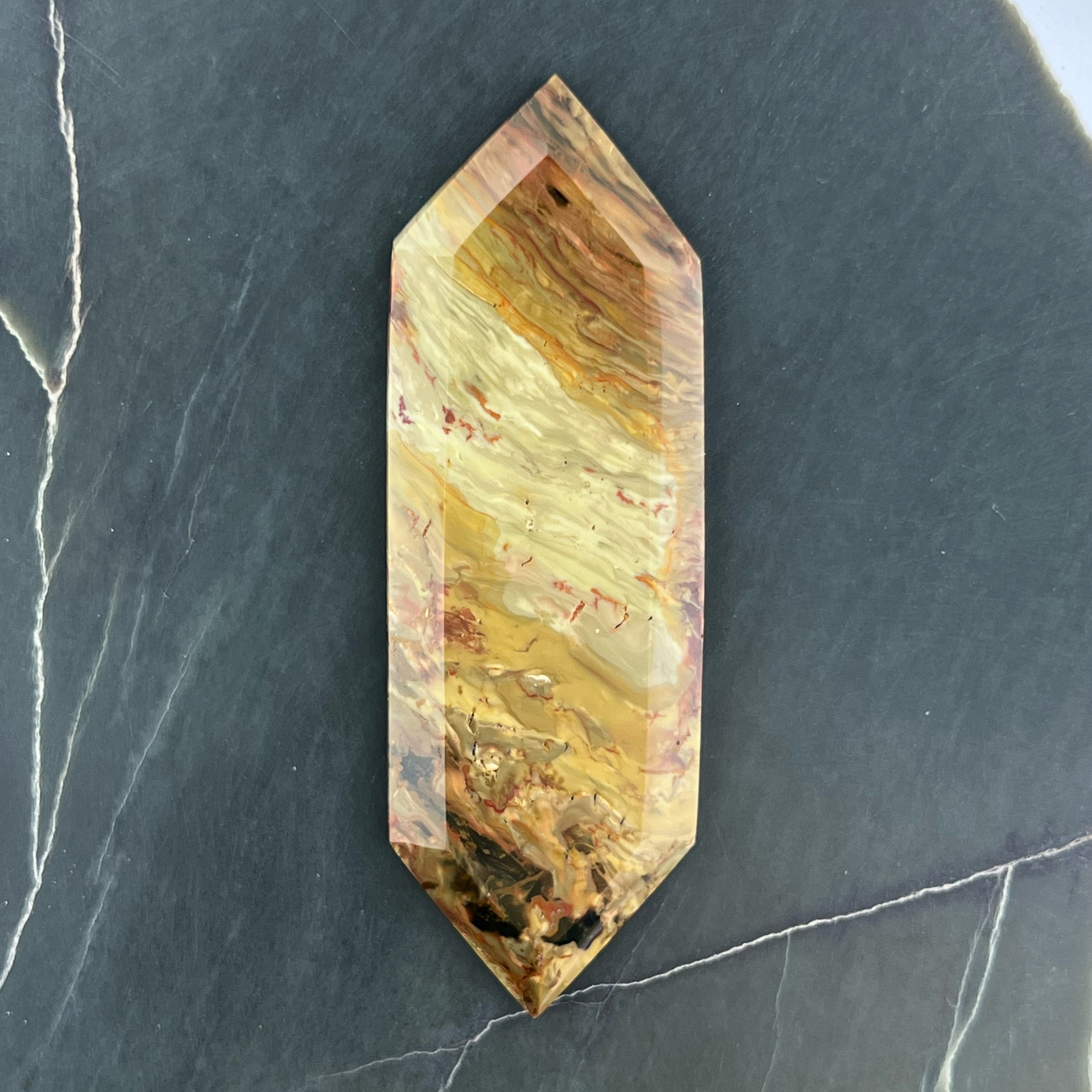 Morrisonite Jasper Hand Cut Cabochon from Oregon