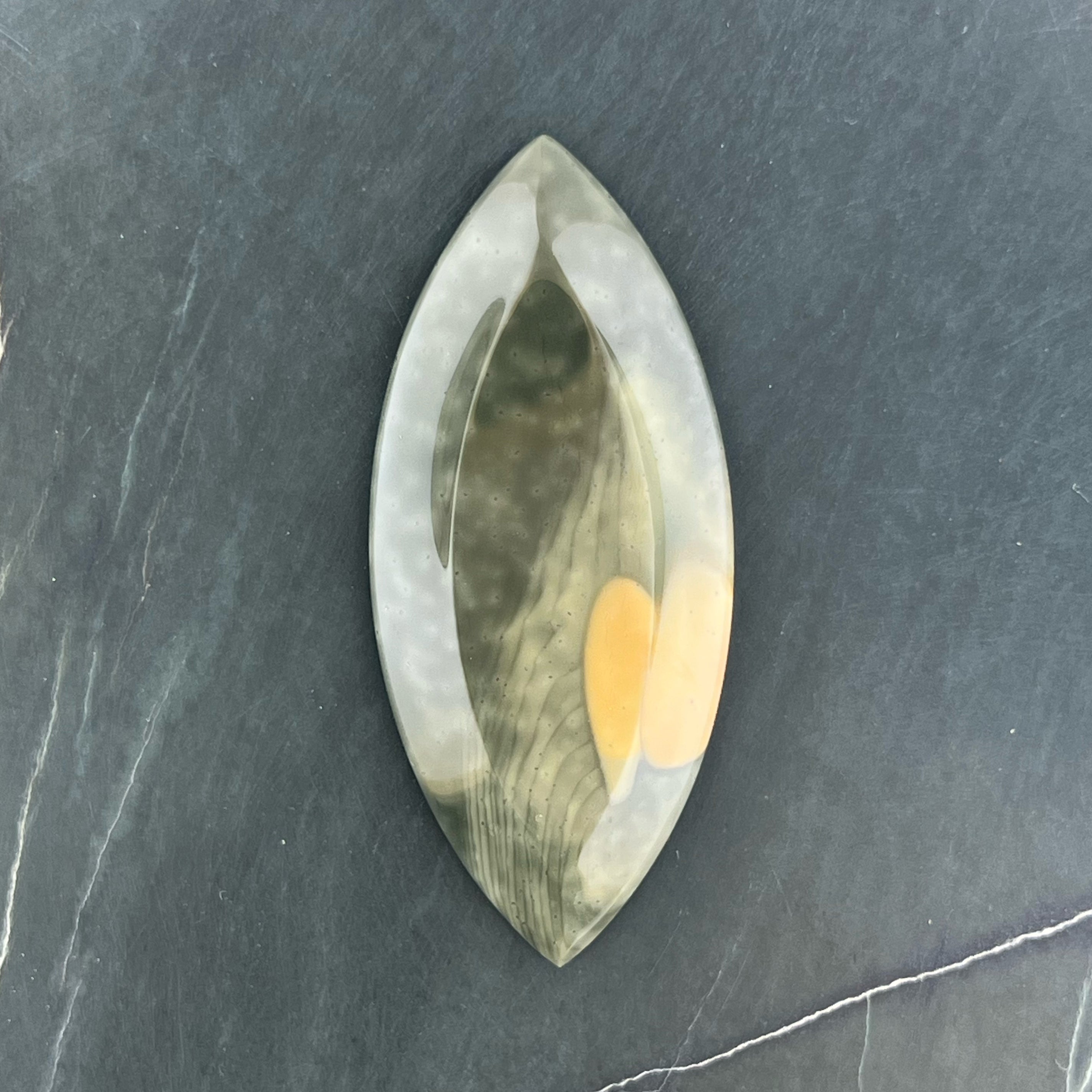 Morrisonite Jasper Hand Cut Cabochon from Oregon