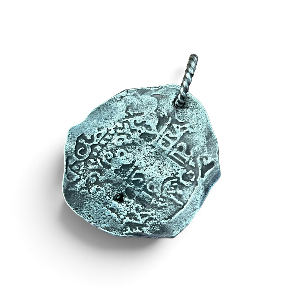 “The Emerald Reale” Collectible Coin Pendant in Sterling Silver