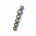 Welo Opal Cascade in Silver Pendant