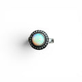 Welo Opal Ring in Sterling Silver Size 8