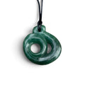 Hand Carved Green Guatemalan Jade Pendant