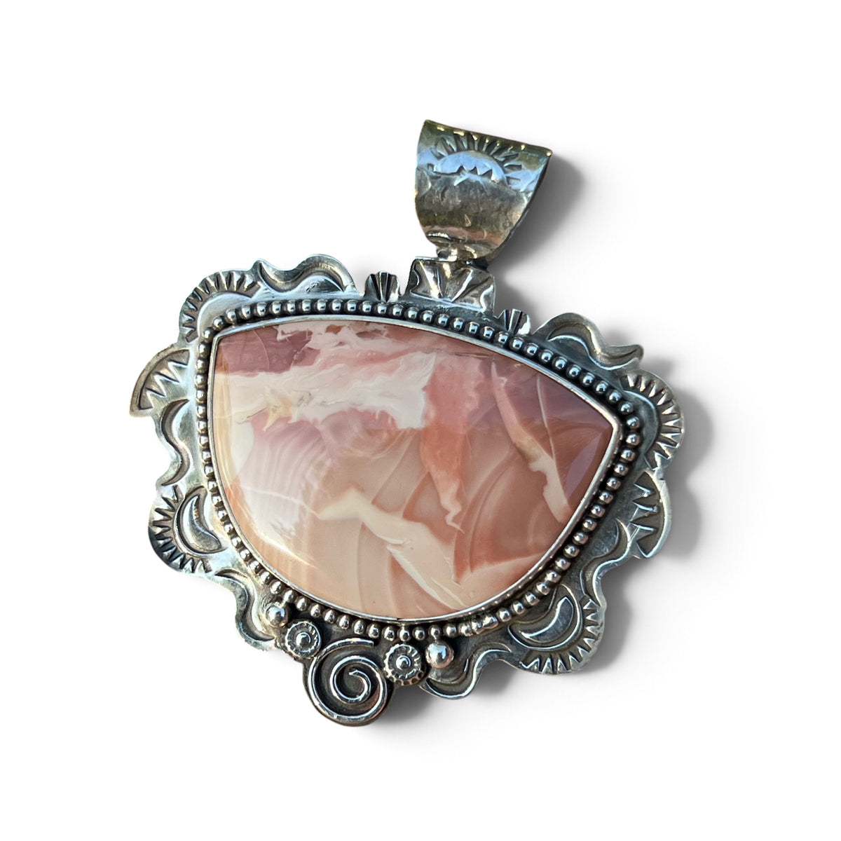 Willow Creek Jasper in Silver Pendant