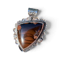 Whiskey Creek Jasper in Silver Pendant