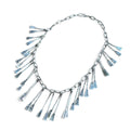 “Relic” Brutalist Sterling Silver Necklace
