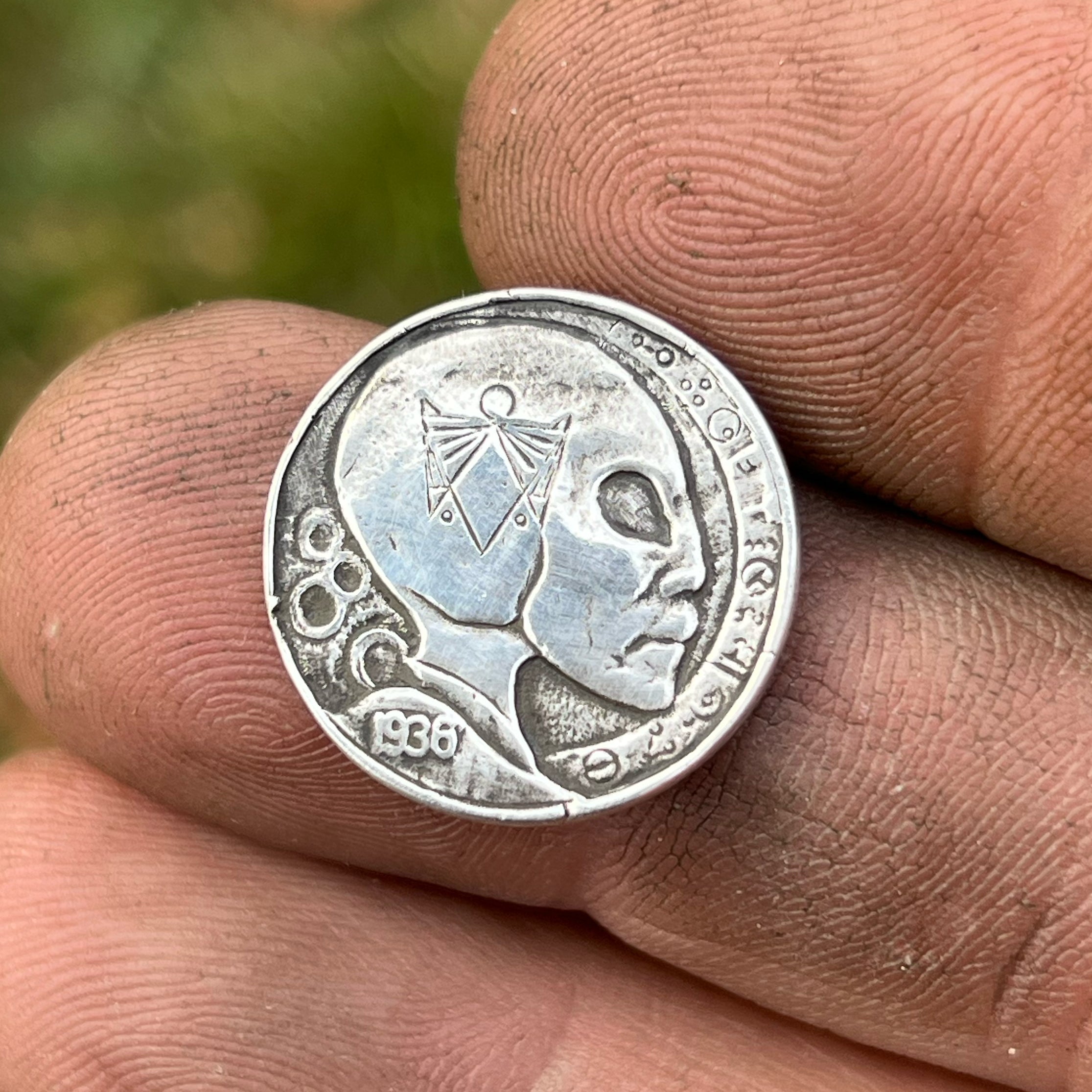 “ET” Sterling Silver Collectible Hobo Nickel Coin (Copy)